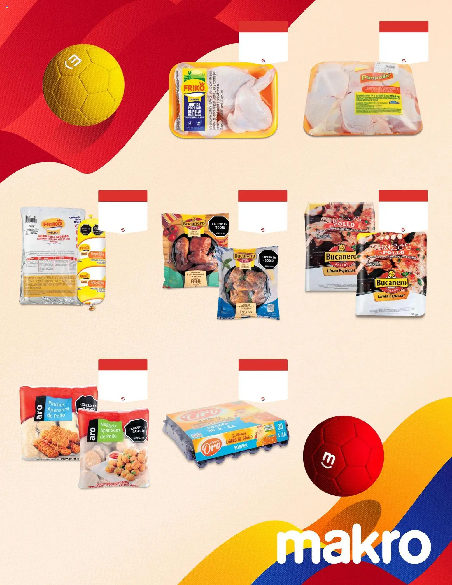 Makro revista - valida desde el 03/07/2026 | Página: 4 | Productos: Agua, Pollo, Sal, Tocineta