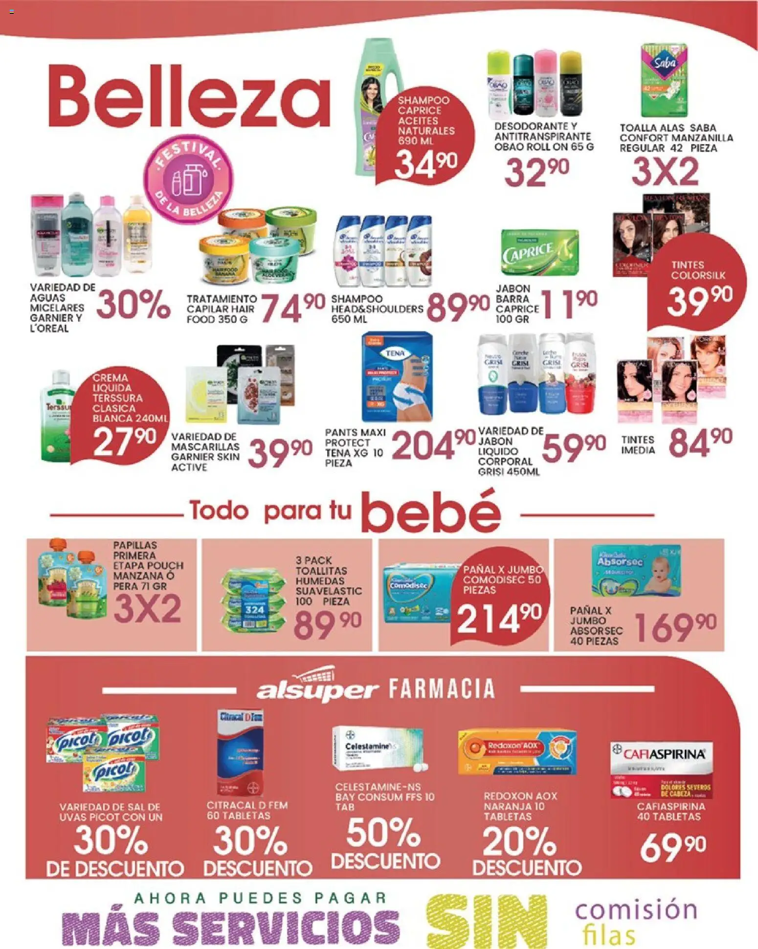 Nuevas ofertas de Alsuper válidas en toda la República Mexicana desde el 12.05.2026. ¡Encuentra las mejores ofertas en Alsuper folleto Calera! | Página: 4
