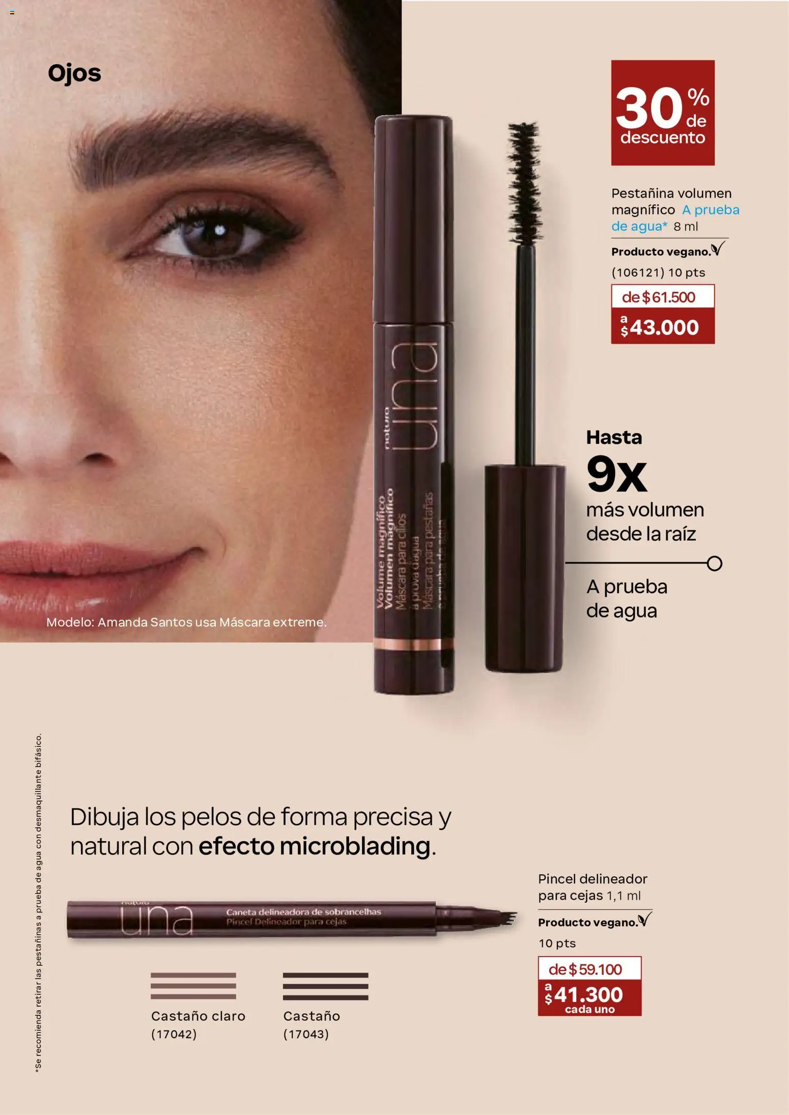 Natura revista - valida desde el 29.04.2026 | Página: 68 | Productos: Agua, Máscara, Delineador, Desmaquillante