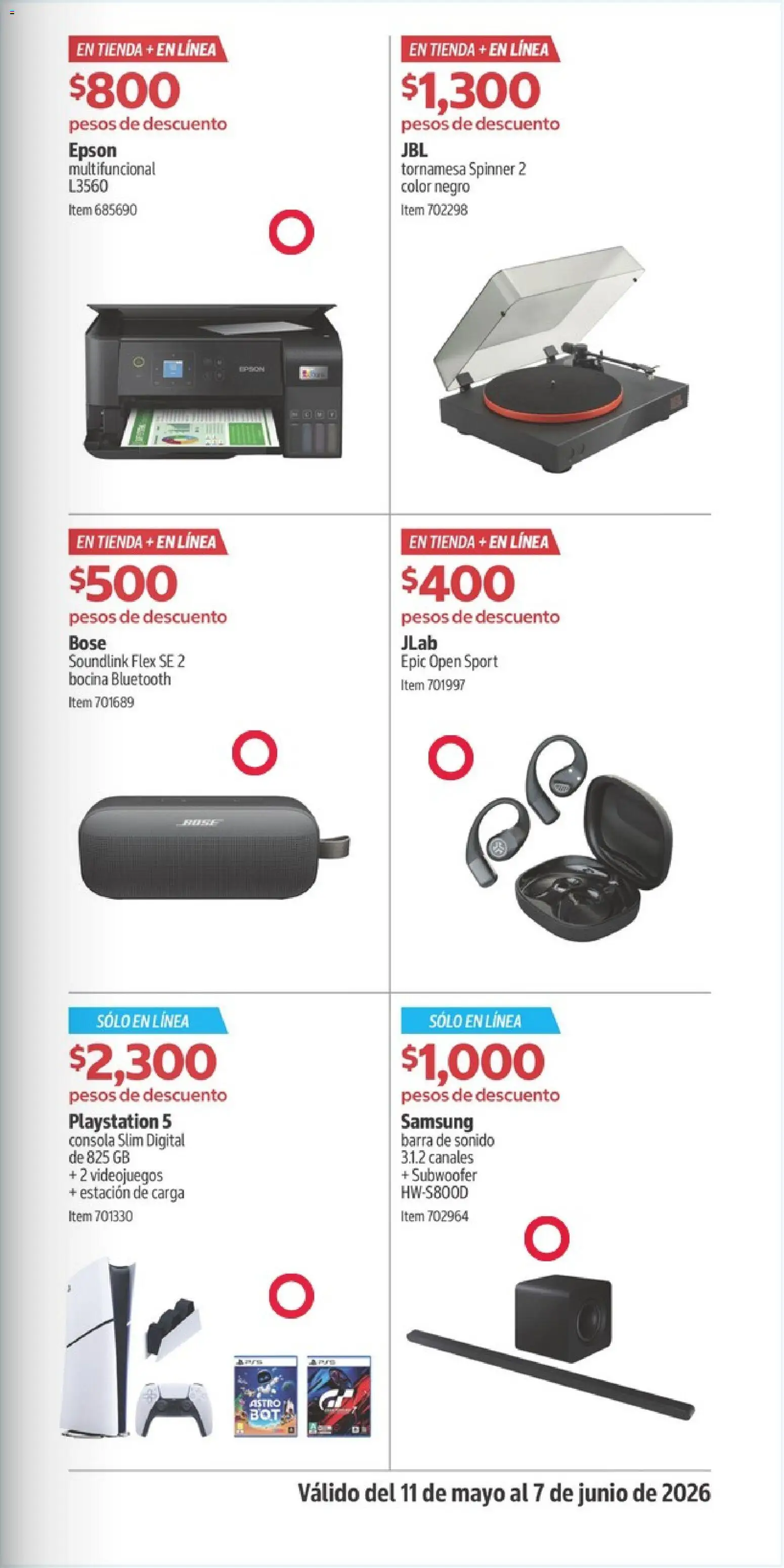 Nuevas ofertas de Costco válidas en toda la República Mexicana desde el 11.05.2026. ¡Encuentra las mejores ofertas en Costco catálogo Descuentos exclusivos! | Página: 7