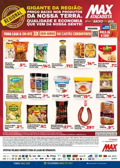 Max Atacadista ofertas Produto Regional - Pré-Visualização do folheto da loja Max Atacadista, válido de 03/07/2026 | Página: 1