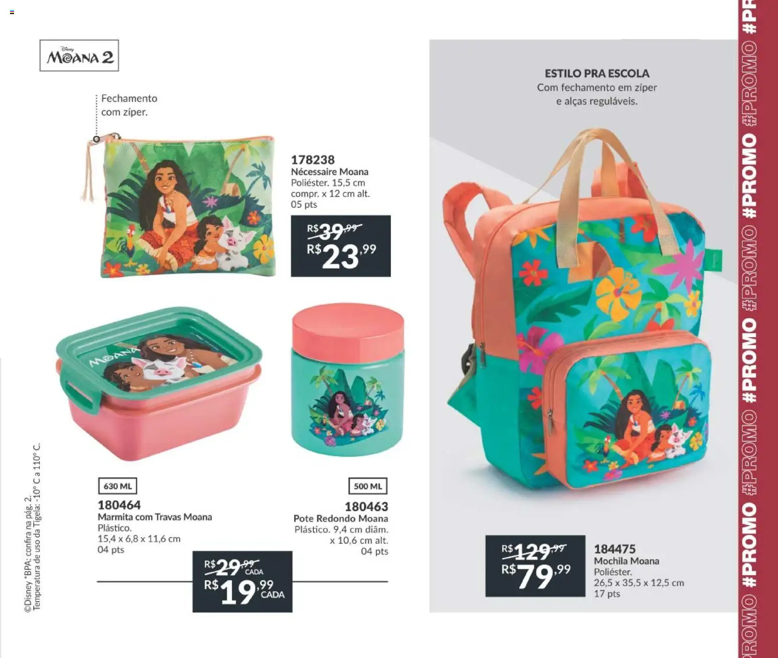 Avon Folheto - válido de 19/07/2026 | Página: 45 | Produtos: Necessaire, Mochila, Tigela