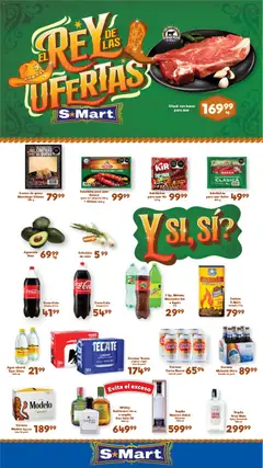 Vista previa de S-Mart folleto Ofertas de feria Juárez, nuevo folleto de la tienda, válido en México a partir del 03/07/2026