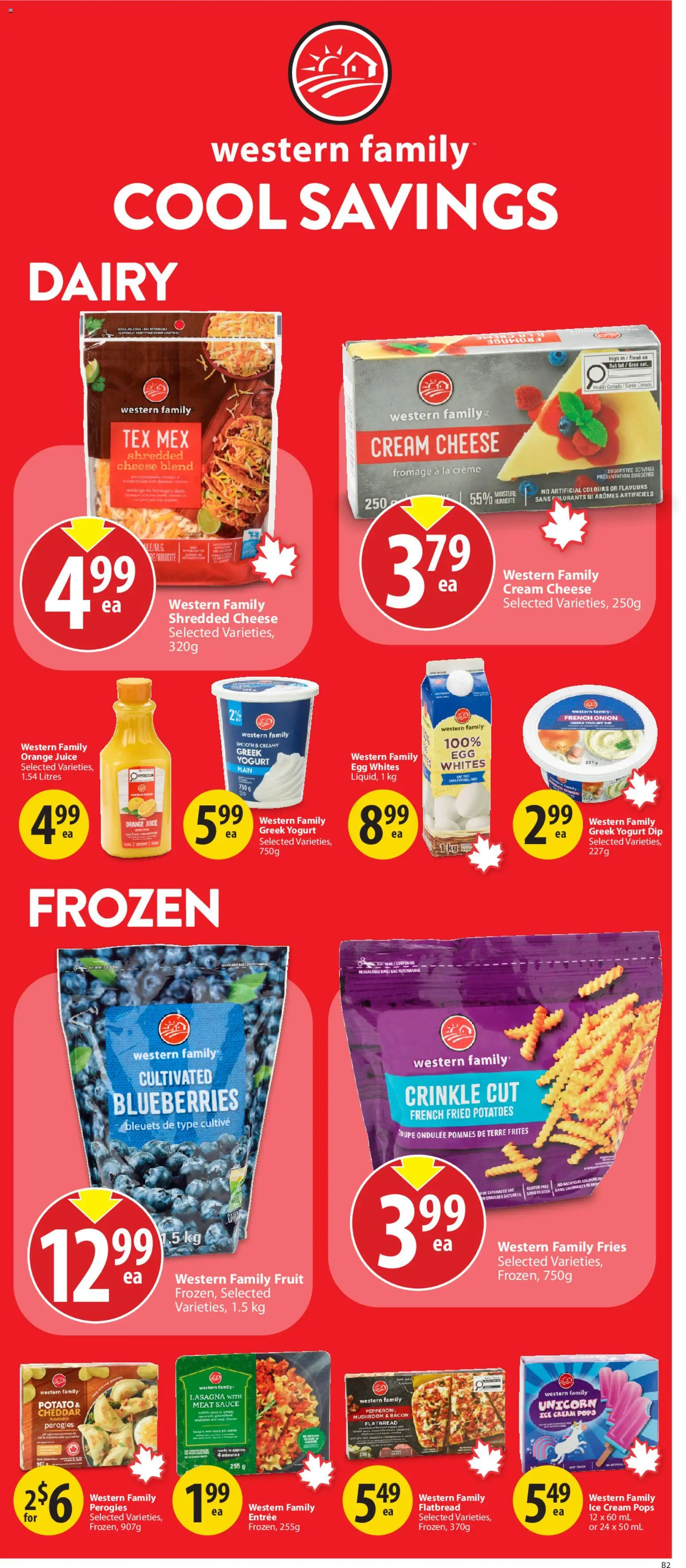 Save on foods flyer valid from 21.05.2026 | Page: 24 | Products: Cream, Potatoes, Cheese, Yogurt