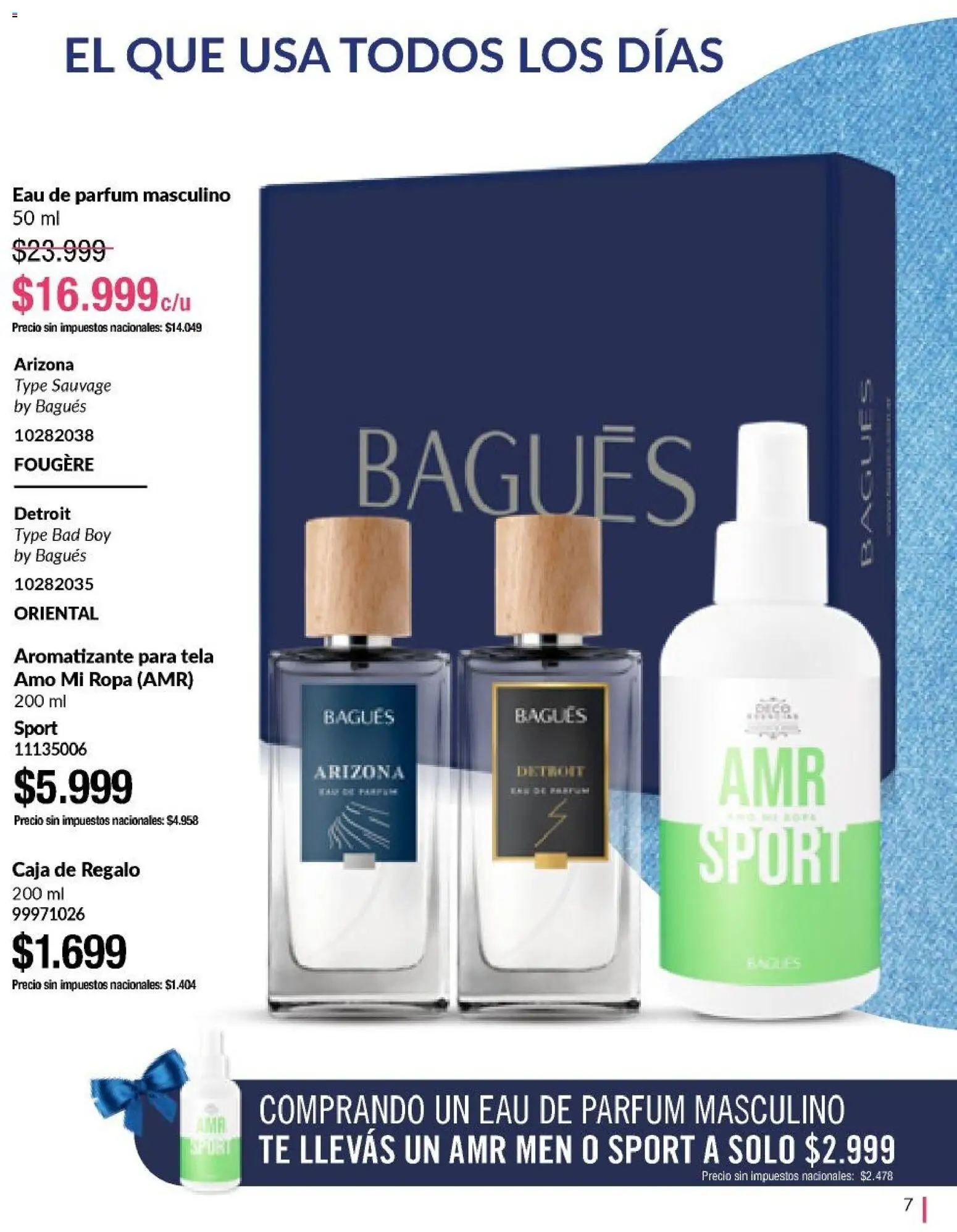Bagués - Catálogo │ válido desde el 04.05.2026 | Página: 7 | Productos: Caja, Ropa, Té