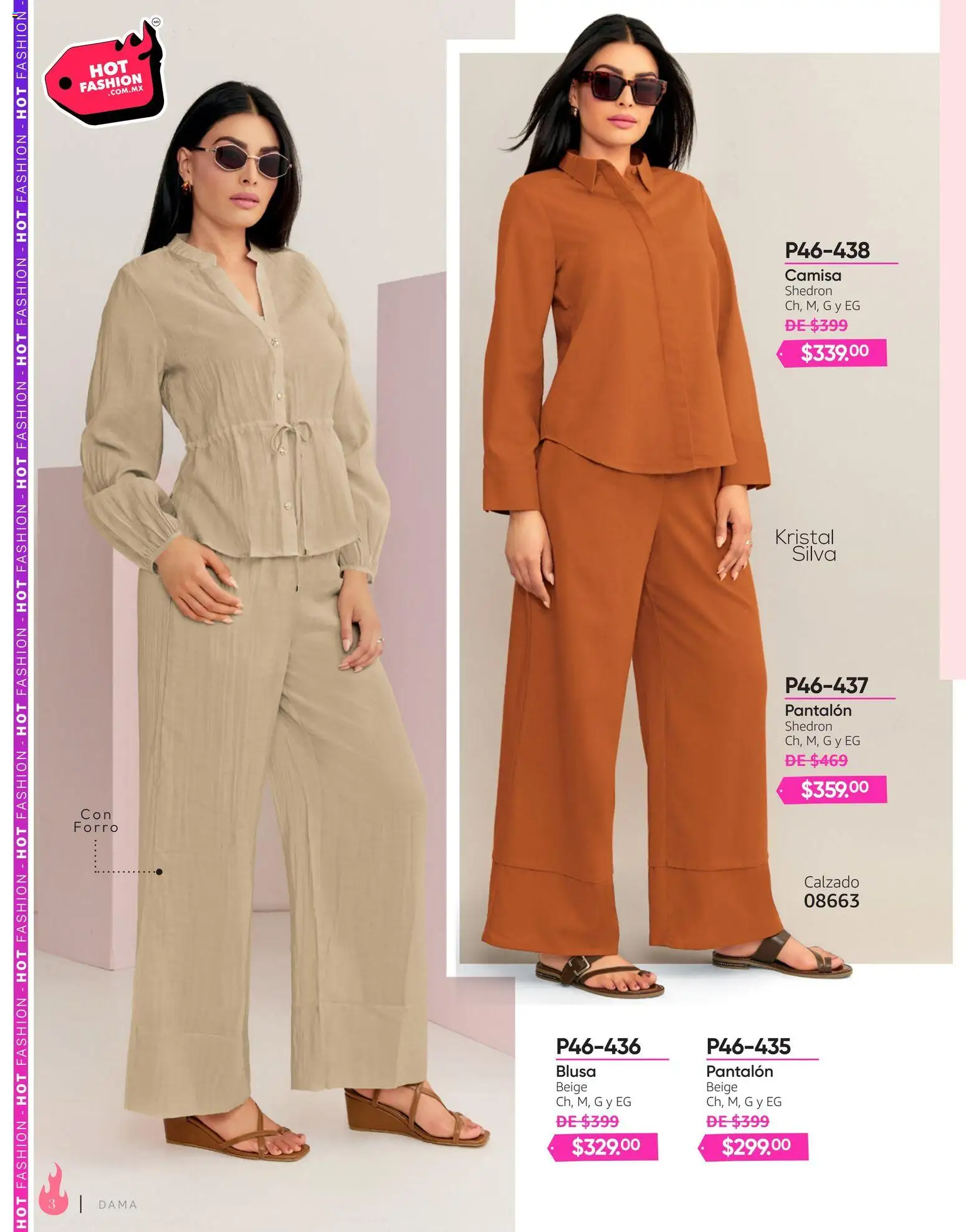 Nuevas ofertas de Cklass válidas en toda la República Mexicana desde el 03/08/2026. ¡Encuentra las mejores ofertas en Cklass catálogo Hot Fashion Calzado! | Página: 116 | Productos: Blusa, Camisa