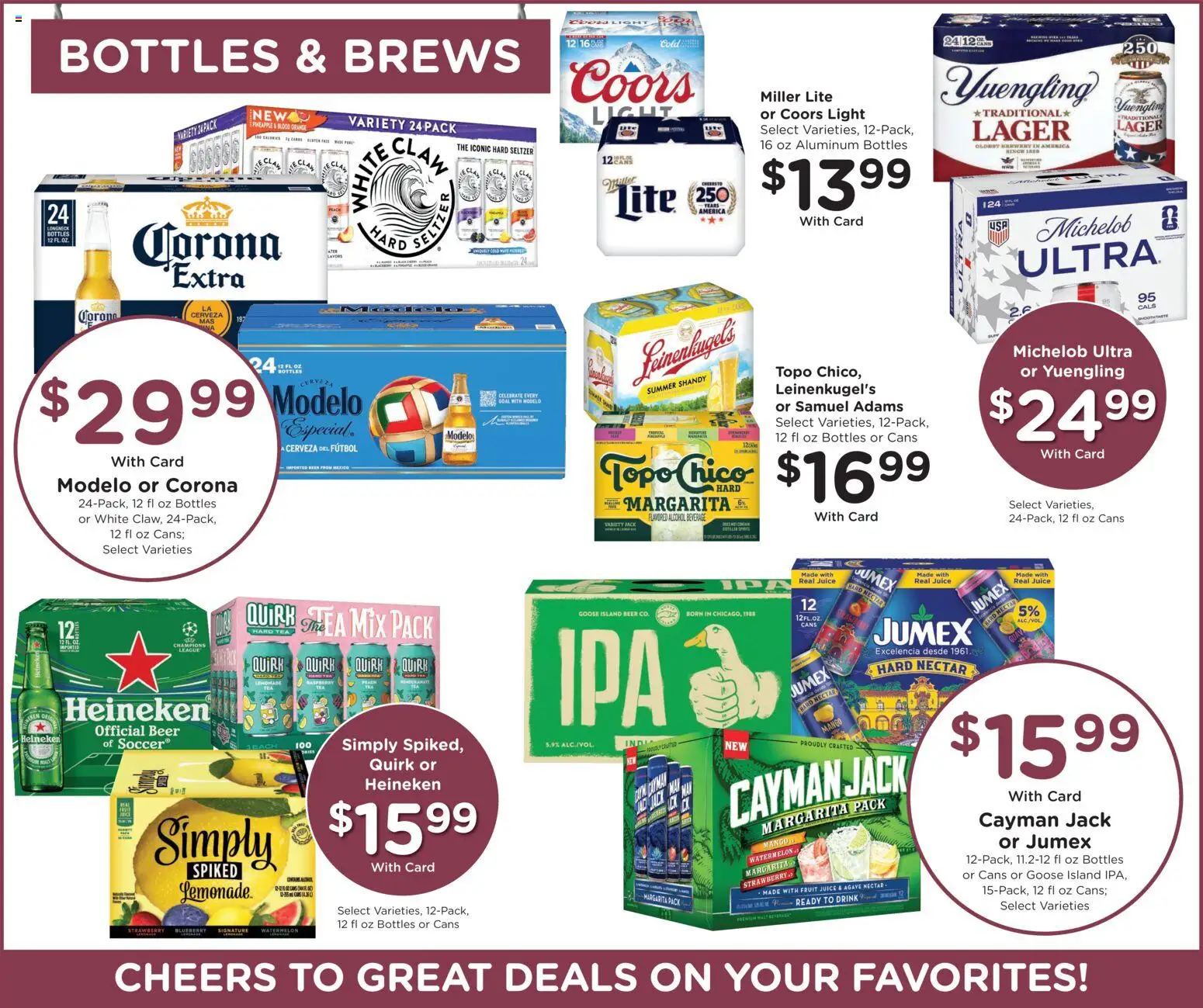 Dillons Weekly Ad - valid from 10.06.2026 | Page: 12 | Products: Beer, Tea, Pineapple, Mango