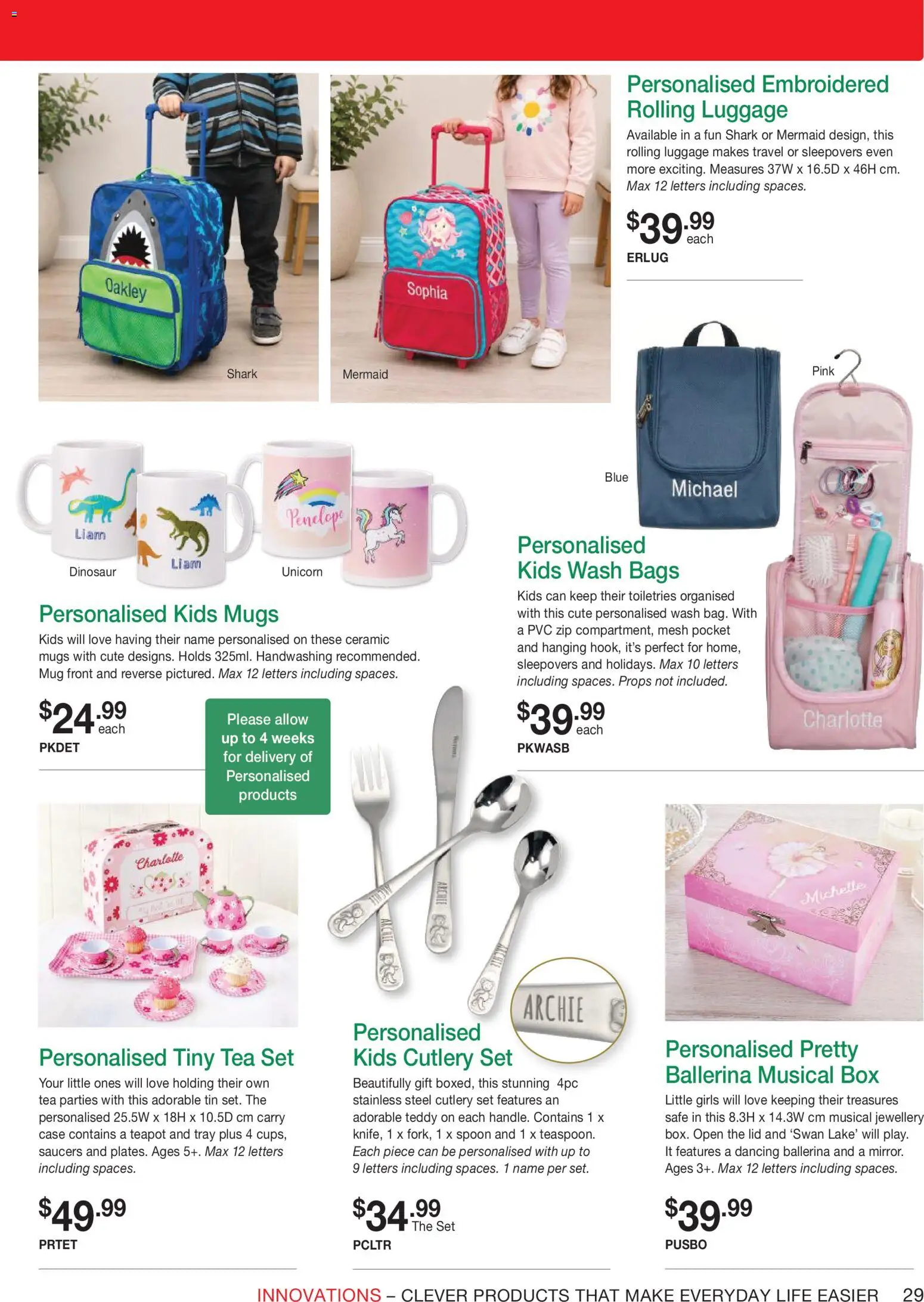 Innovations catalogue - valid from 23/09/2026 | Page: 29 | Products: Cutlery, Jewellery, Peach, Case
