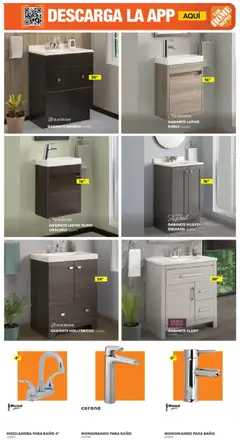 Vista previa de Home Depot catálogo, nuevo folleto de la tienda, válido en México a partir del 18/06/2026 | Página: 5 | Productos: Gabinete, Baño