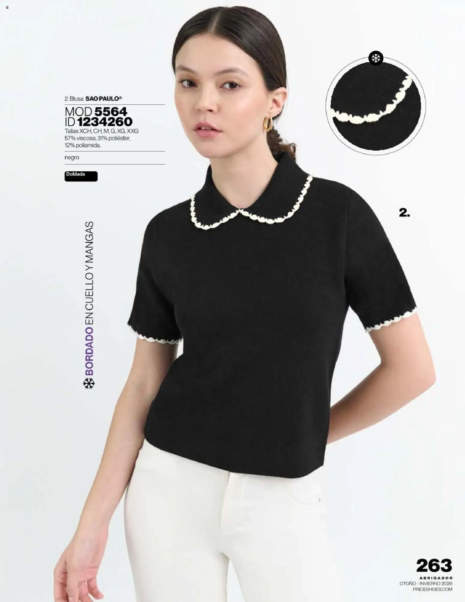 Nuevas ofertas de Price Shoes válidas en toda la República Mexicana desde el 16/09/2026. ¡Encuentra las mejores ofertas en Price Shoes catálogo Abrigador! | Página: 263 | Productos: Blusa
