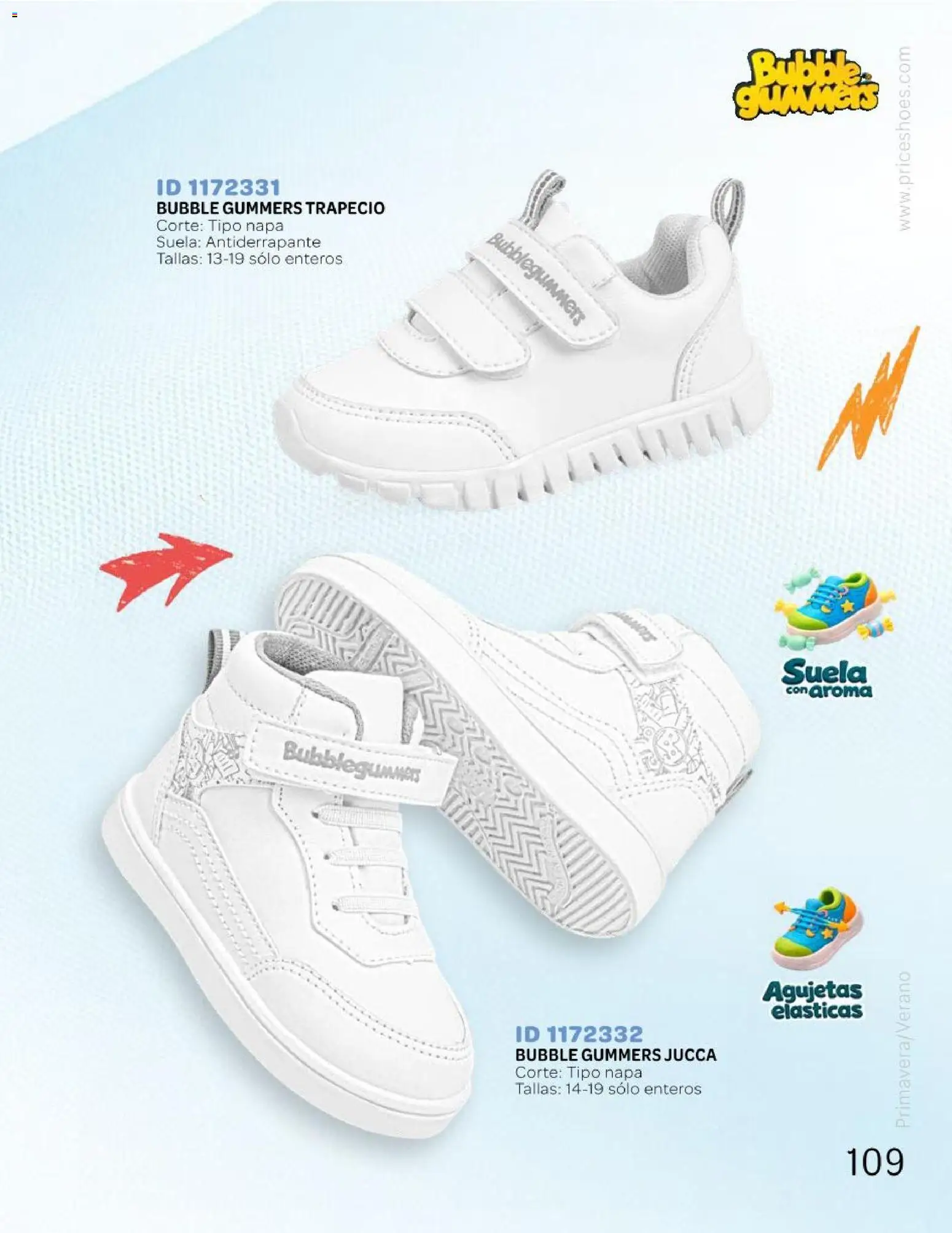Nuevas ofertas de Price Shoes válidas en toda la República Mexicana desde el 25.04.2026. ¡Encuentra las mejores ofertas en Price Shoes catálogo Kids todo en uno! | Página: 109