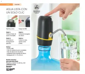 Vista previa de AVON Casa & Estilo 12 2026, nuevo folleto de la tienda, válido en México a partir del 31/07/2026 | Página: 40 | Productos: Manguera, Agua, Adaptador, Cocina