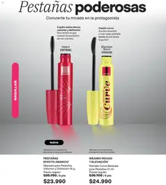 Avon Ciclo 7 -  Vista previa de la revista de la tienda Avon valido desde el 25.03.2026 | Página: 46 | Productos: Maquillaje, Cepillo, Máscara