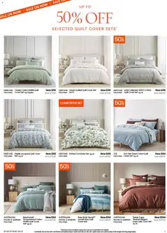 Preview of Myer Stocktake Sale - valid from 25/05/2026 | Page: 3 | Products: Linen