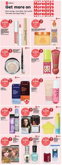 Preview of Real Canadian Superstore weekly flyer / circulaire from shop Real Canadian Superstore valid from Aug 27, 2026 | Page: 13 | Products: Bubble bath, Bath, Shower, Coat