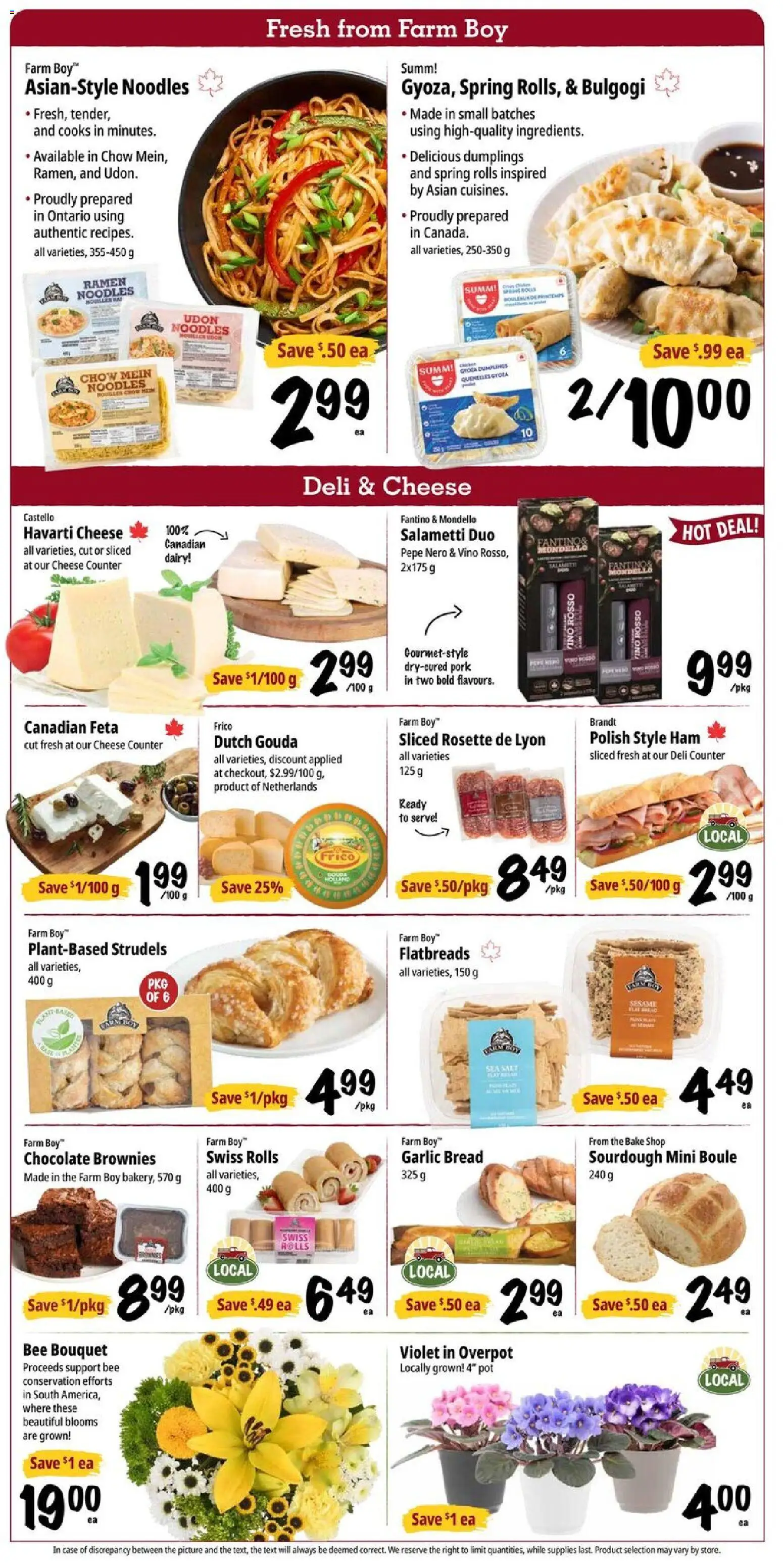 Farm Boy flyer valid from 21.05.2026 | Page: 3 | Products: Case, Cheese, Bread, Pork