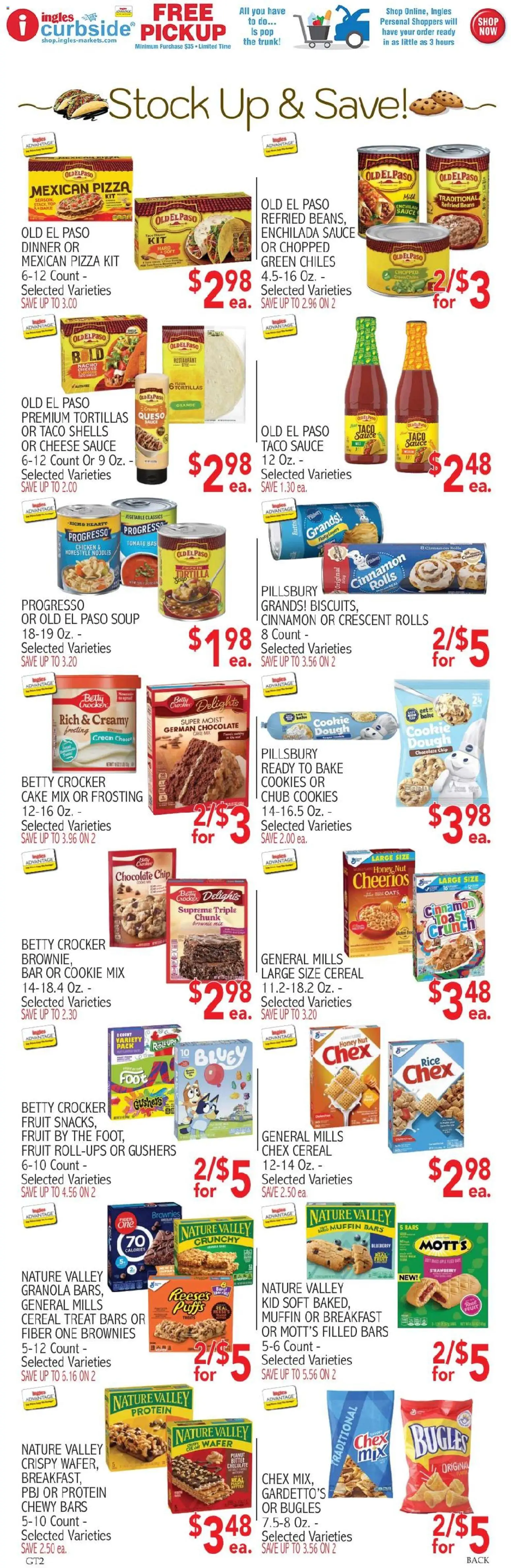 Ingles Weekly Ad - valid from 09/09/2026 | Page: 6 | Products: Chocolate, Brownies, Cookies, Chocolate Chip