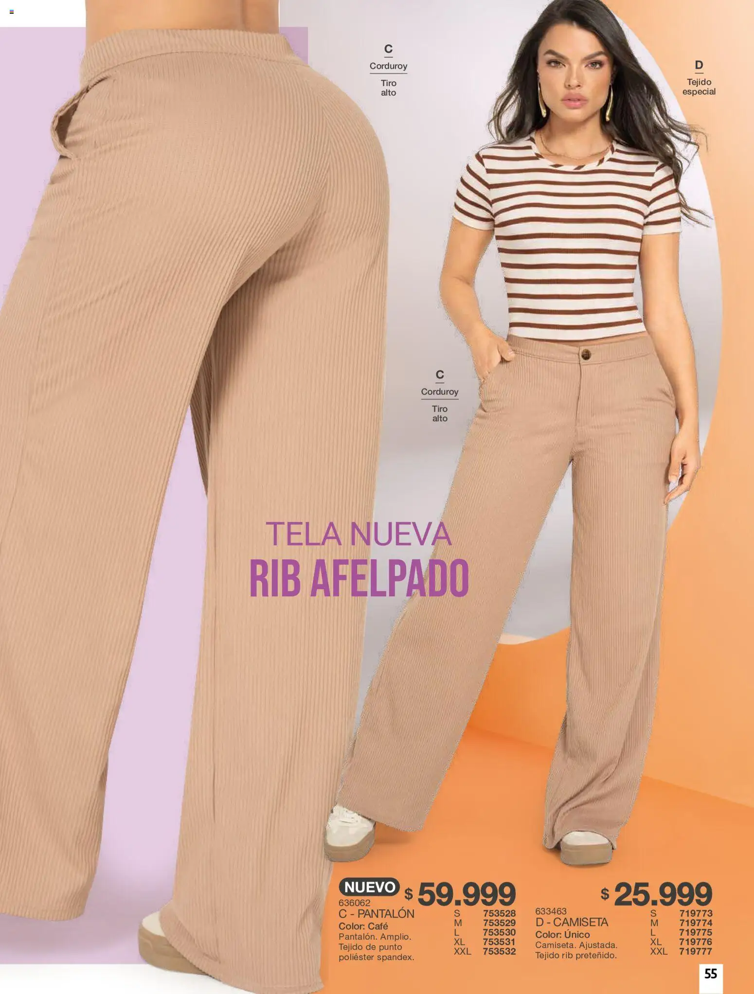 Carmel revista - valida desde el 01/10/2026 | Página: 55 | Productos: Camiseta, Café