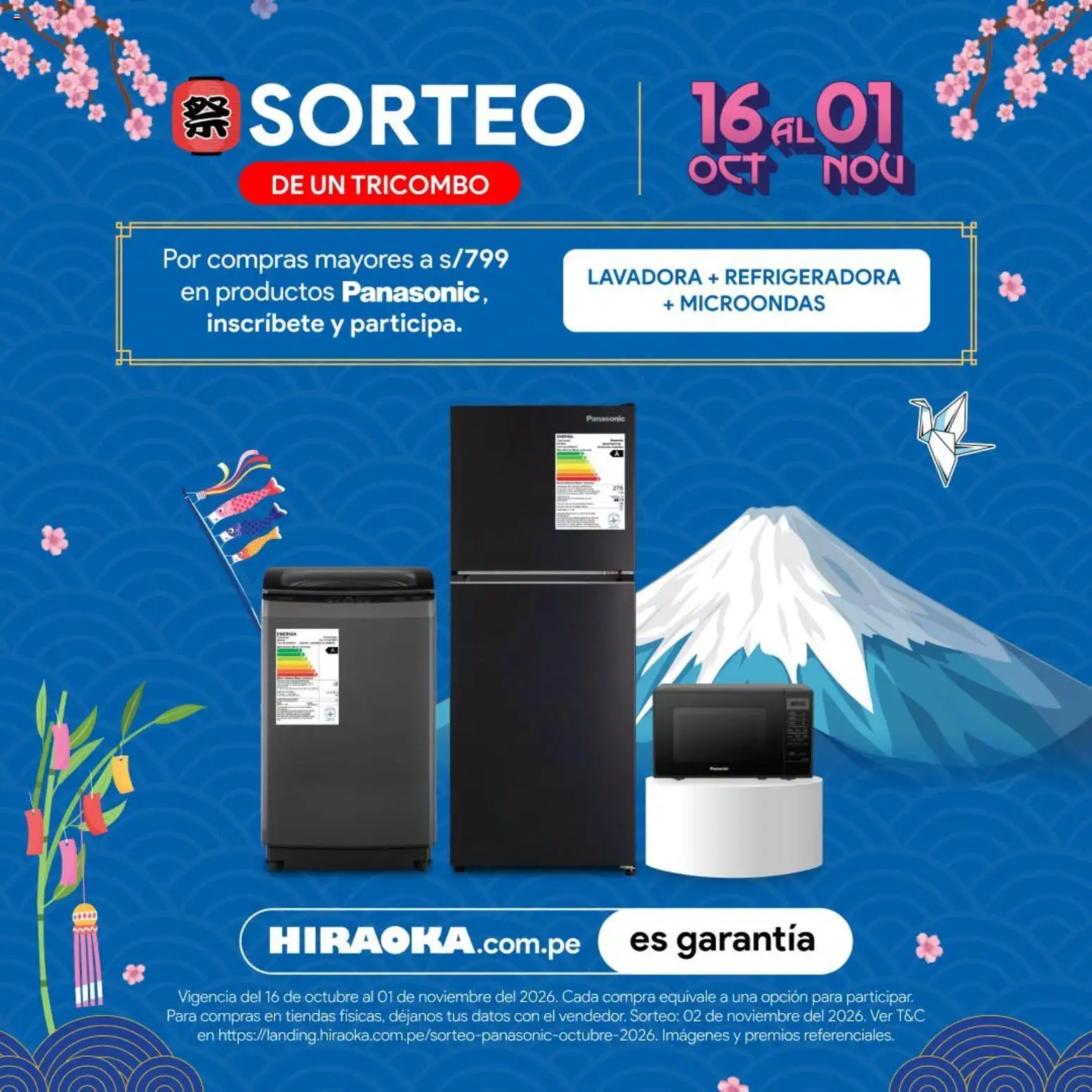 Catálogo Hiraoka válido desde 16/10/2026 | Página: 1
