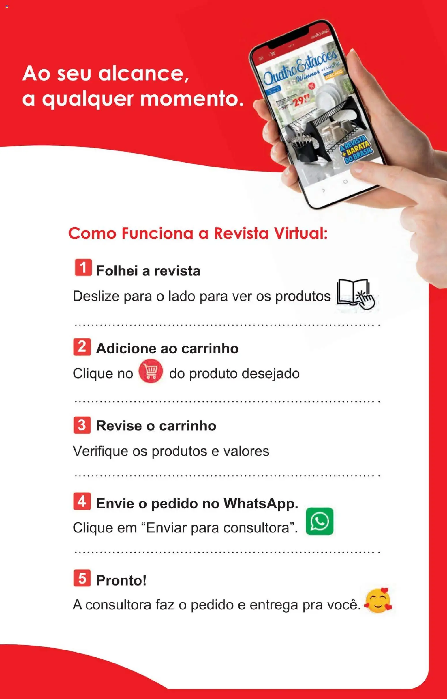 Quatro Estações Folheto - válido de 01/10/2026 | Página: 3 | Produtos: Revista, Carrinho