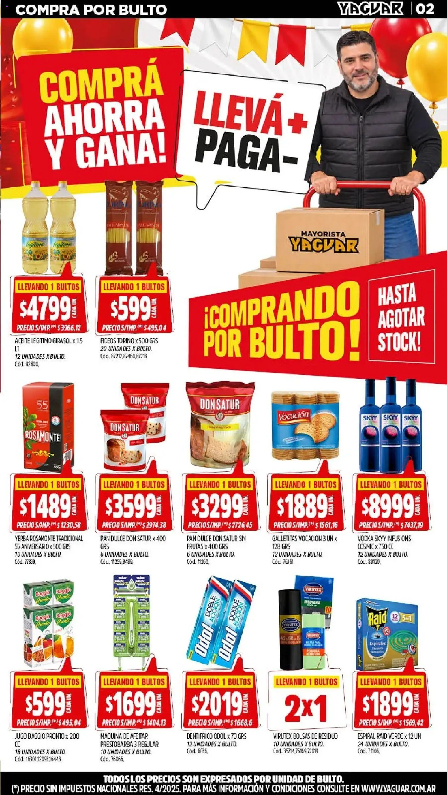 Yaguar catálogo │ válido desde el 19/10/2026 | Página: 2