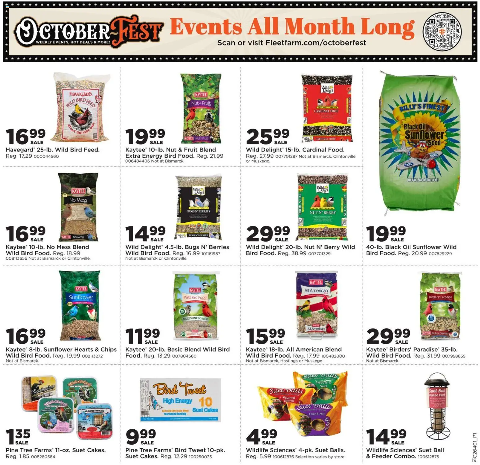 Mills Fleet Farm Weekly Ad - valid from 09/28/2026 | Page: 24 | Products: Bed, Chips, Fruit, Cake