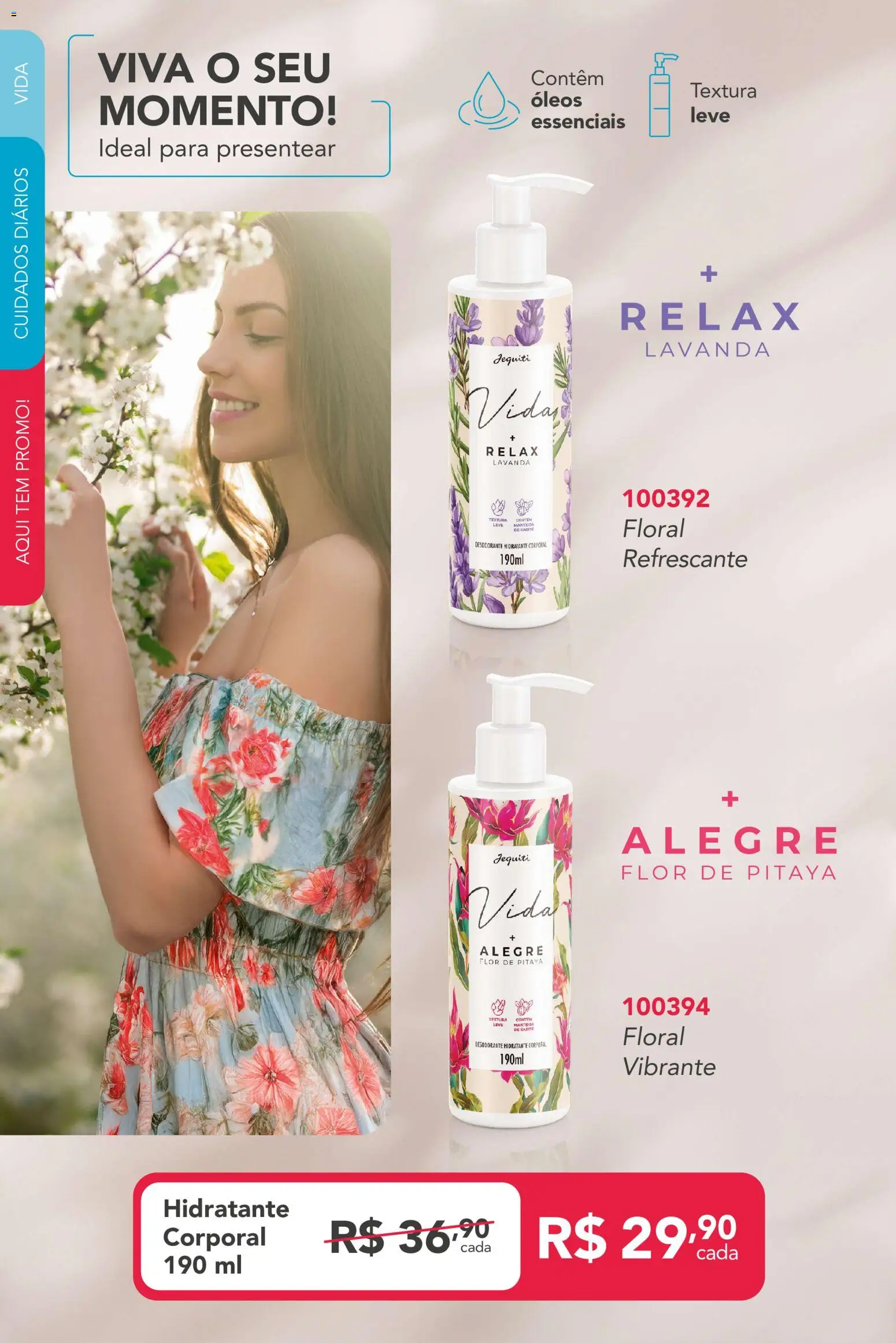 Jequiti Folheto - válido de 14/07/2026 | Página: 52 | Produtos: Hidratante corporal, Desodorante, Manteiga