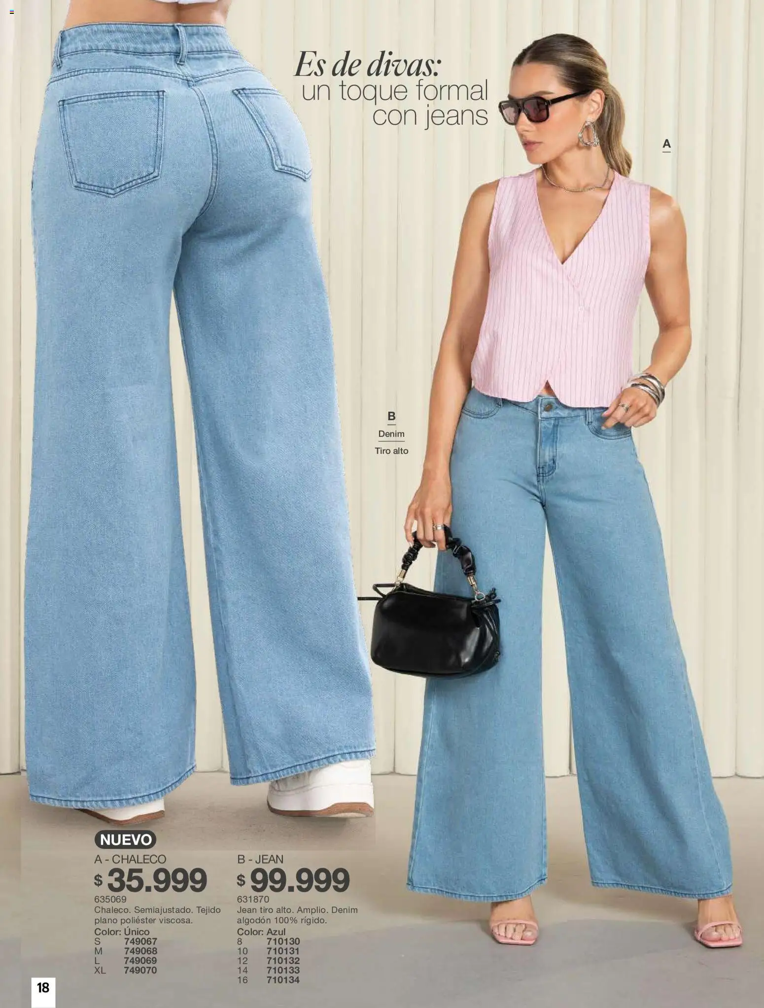 Carmel revista - valida desde el 01/07/2026 | Página: 18 | Productos: Algodón, Jean, Chaleco