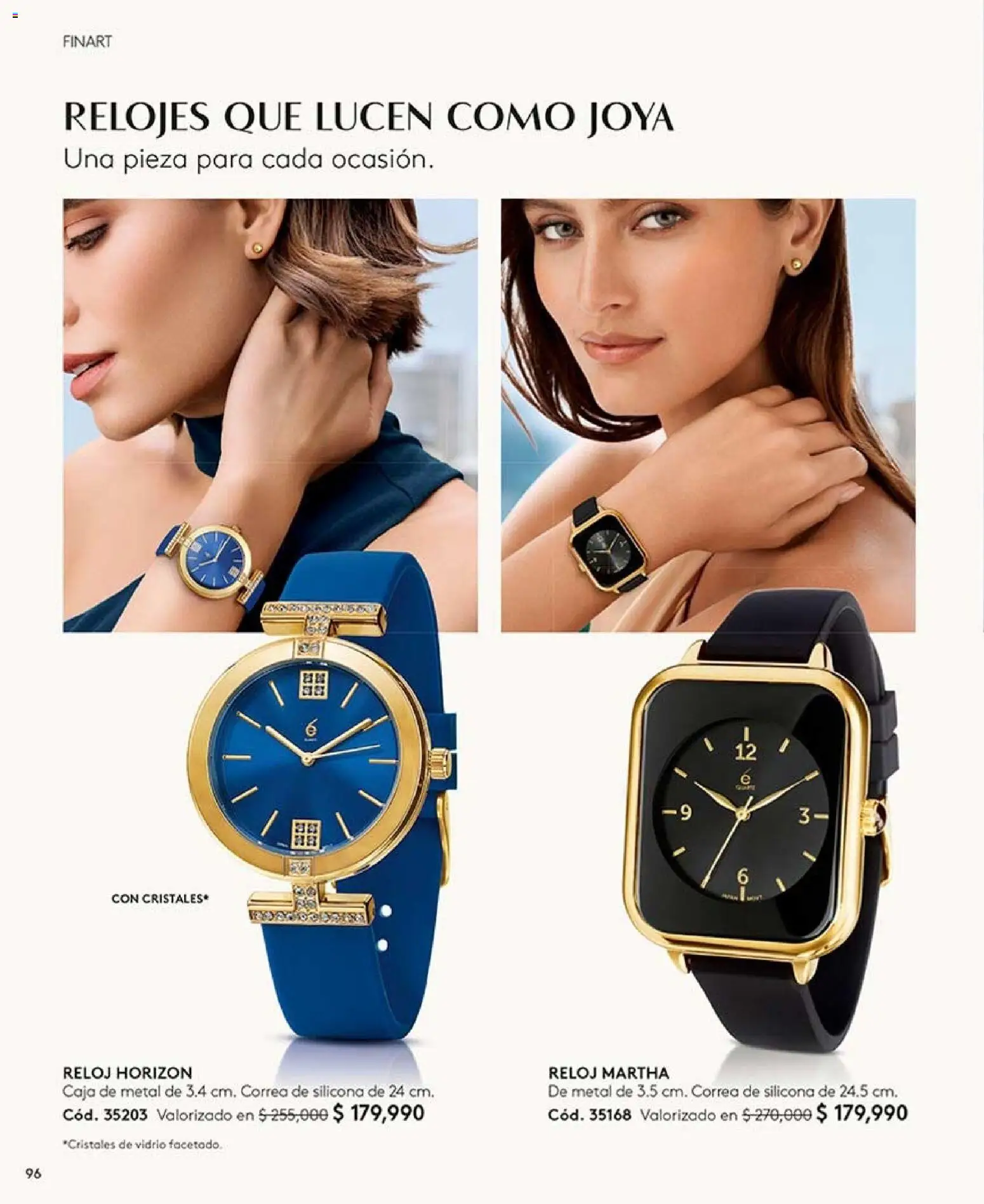 Ésika revista - valida desde el 07/08/2026 | Página: 96 | Productos: Reloj, Caja