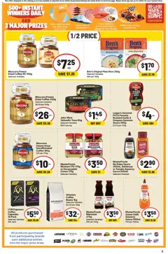 Preview of IGA catalogue - valid from 01/07/2026 | Page: 3 | Products: Diamond, Pasta, Sauce, Laundry