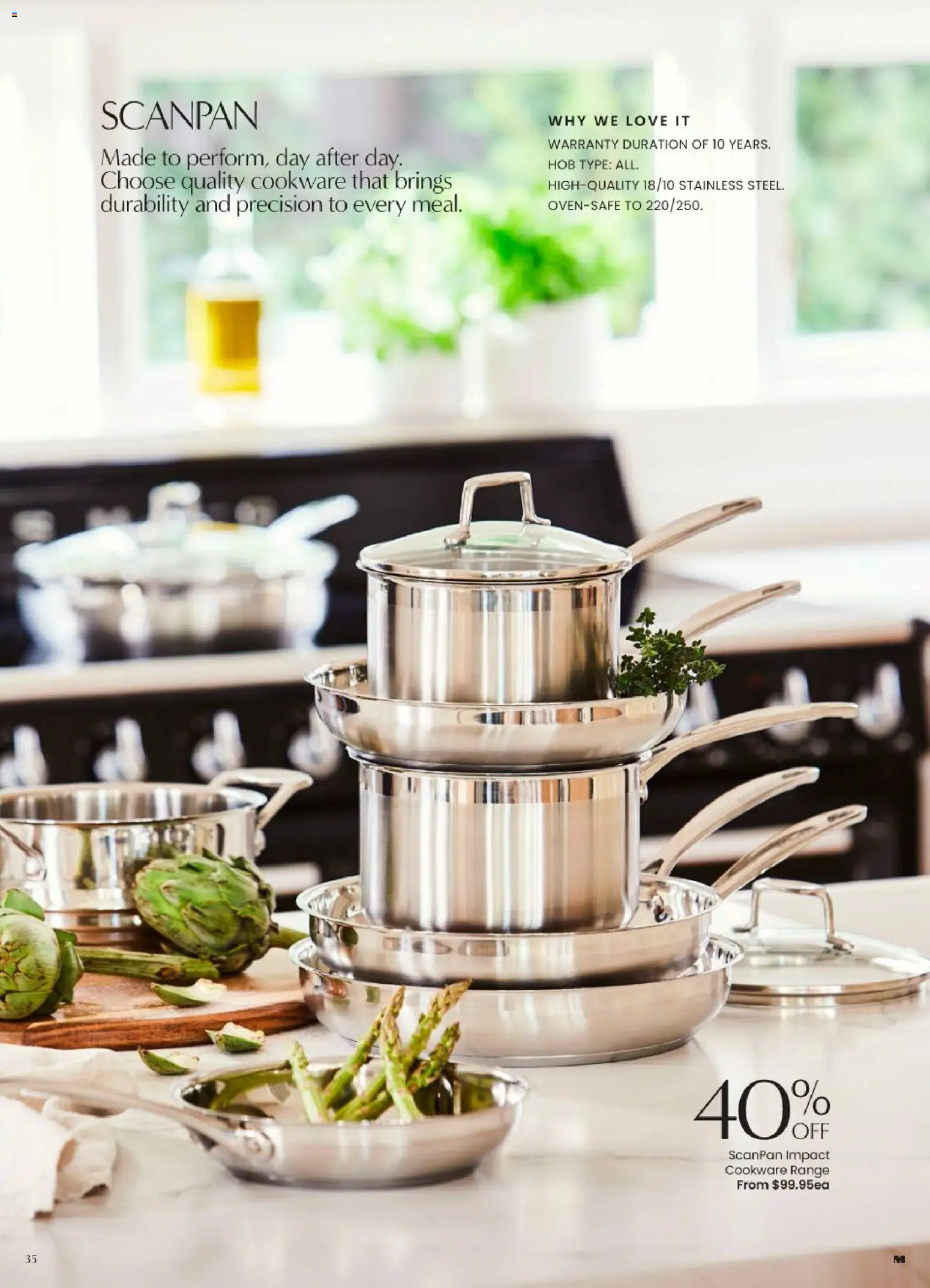 Myer catalogue - valid from 01/08/2026 | Page: 35 | Products: Cookware