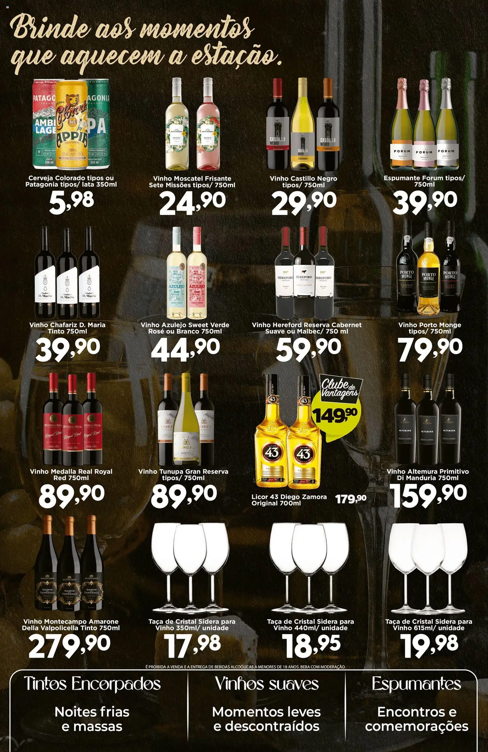 Confiança Folheto - válido de 22/06/2026 | Página: 6 | Produtos: Espumante, Vinho, Cerveja, Azulejo