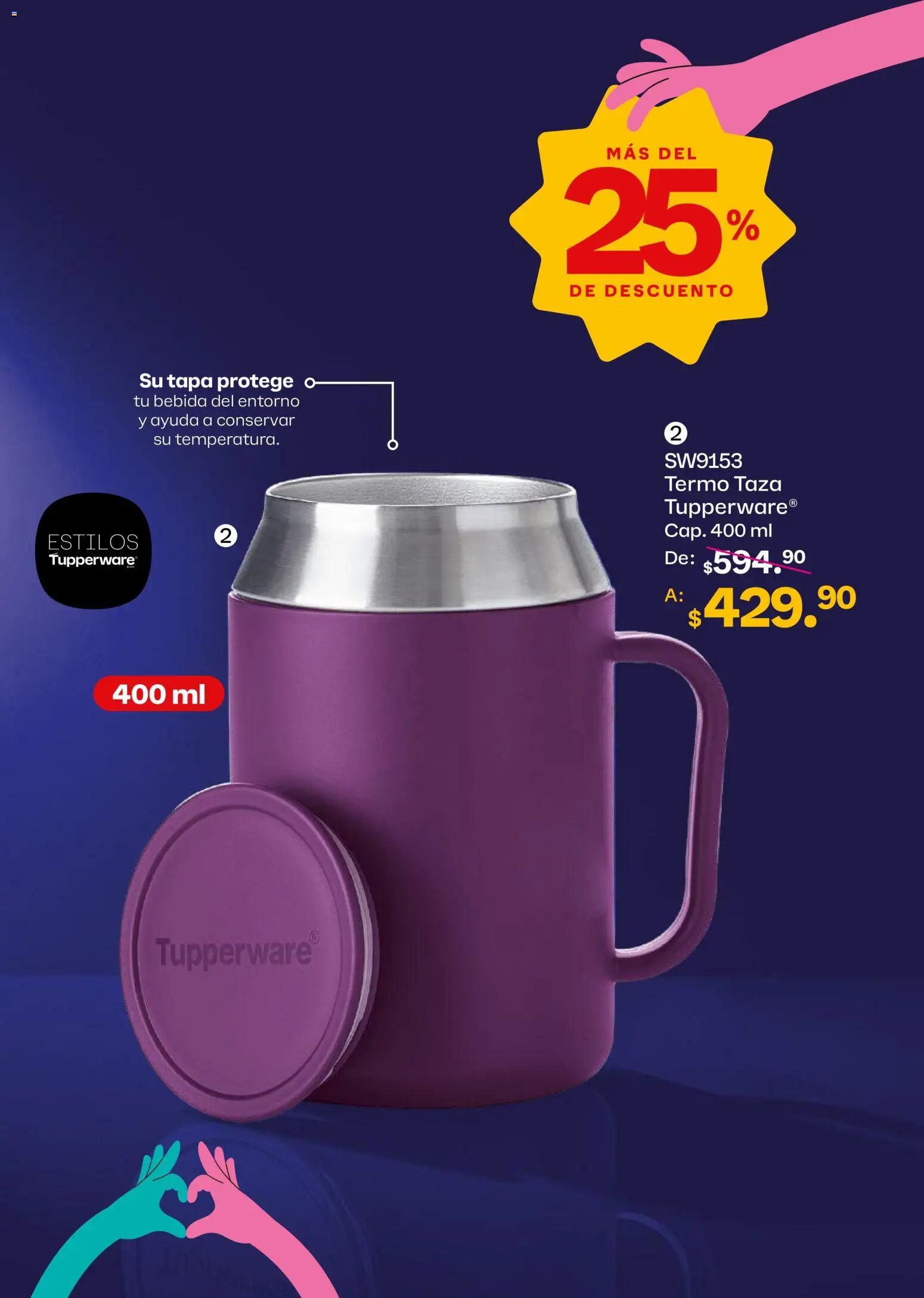Nuevas ofertas de Tupperware válidas en toda la República Mexicana desde el 05/10/2026. ¡Encuentra las mejores ofertas en Tupperware catálogo! | Página: 33