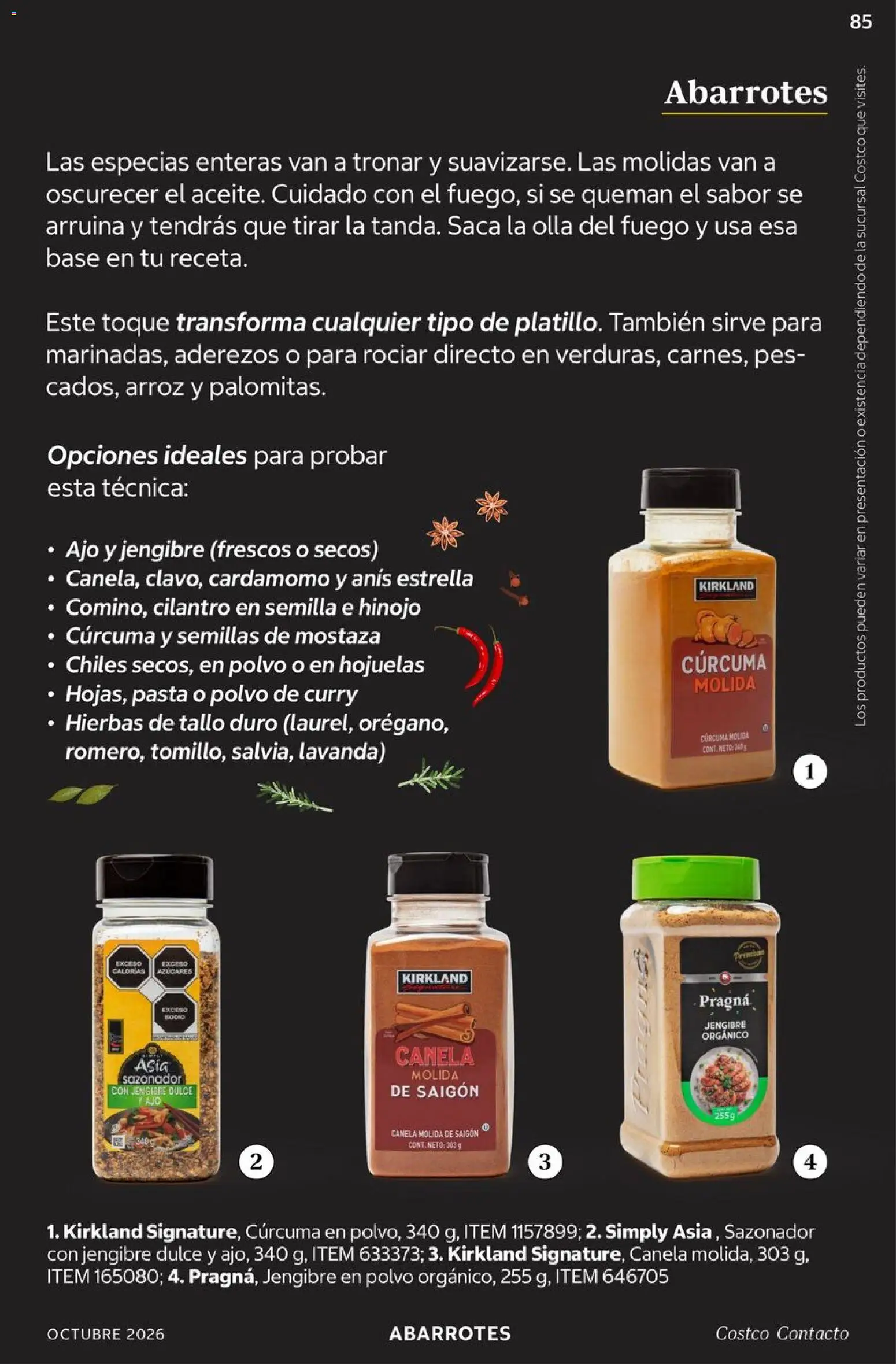 Nuevas ofertas de Costco válidas en toda la República Mexicana desde el 01/10/2026. ¡Encuentra las mejores ofertas en Costco catálogo Octubre! | Página: 85