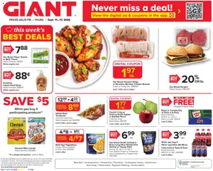 Preview of Giant weekly ads valid from 09/11/2026