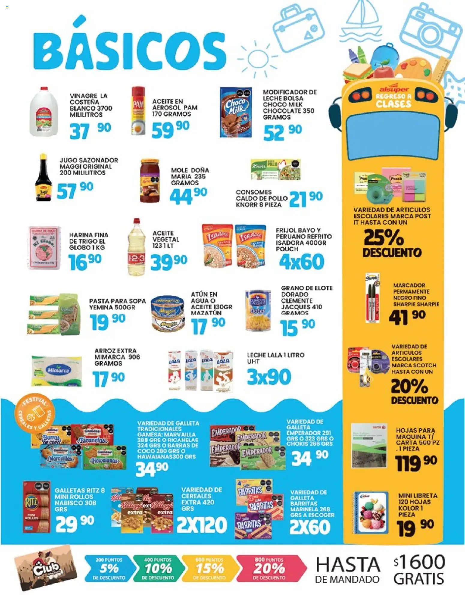 Nuevas ofertas de Alsuper válidas en toda la República Mexicana desde el 18/08/2026. ¡Encuentra las mejores ofertas en Alsuper folleto! | Página: 3 | Productos: Coco, Harina, Atún, Agua