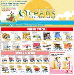 Preview of Oceans weekly flyer - Mississauga from shop Oceans valid from Jul 10, 2026