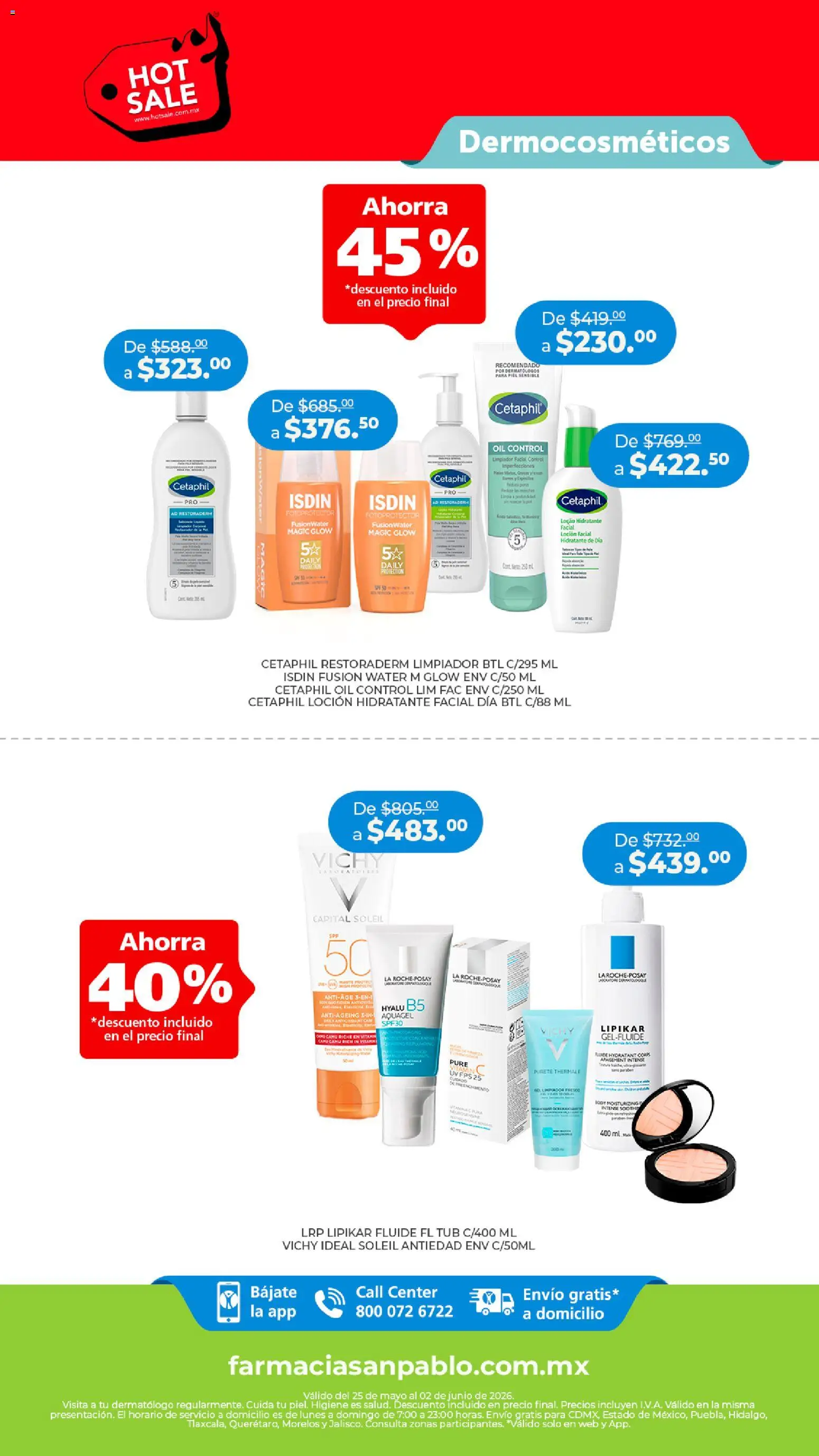 ¡El último » catálogo de Farmacia San Pablo para Junio « está aquí! Descubre las SUPER OFERTAS. | México