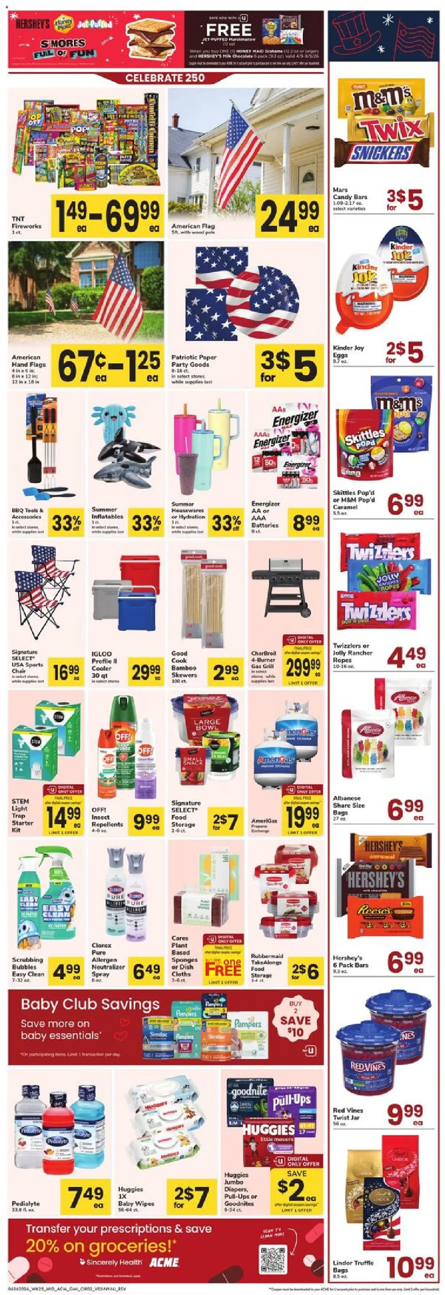 Acme Ad - valid from 06/26/2026 | Page: 2 | Products: Chair, Eggs, Starter, Grill