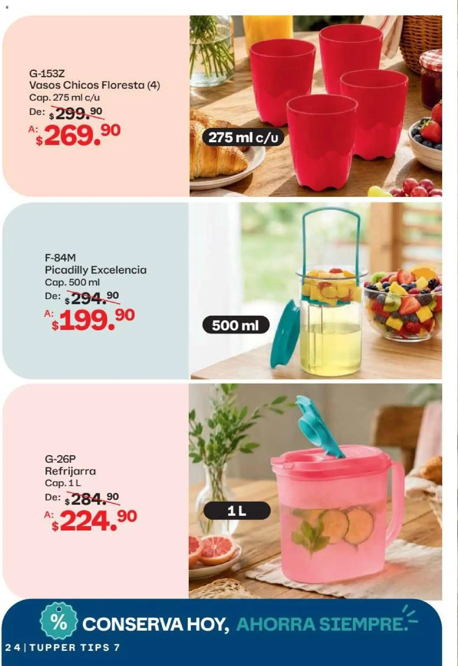 Nuevas ofertas de Tupperware válidas en toda la República Mexicana desde el 15.06.2026. ¡Encuentra las mejores ofertas en Tupperware catálogo! | Página: 24