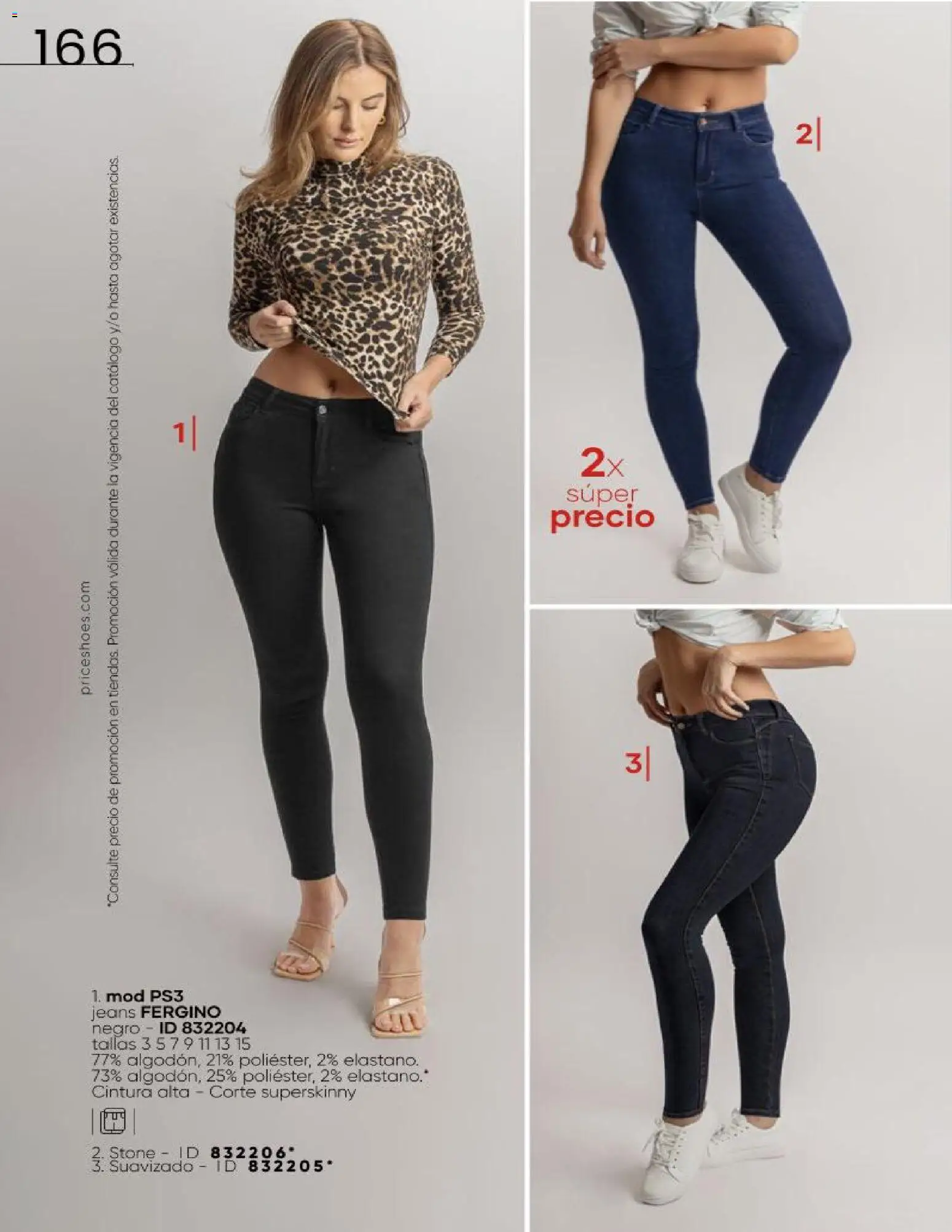 Nuevas ofertas de Price Shoes válidas en toda la República Mexicana desde el 16.06.2026. ¡Encuentra las mejores ofertas en Price Shoes catálogo Cierre de temporada! | Página: 166