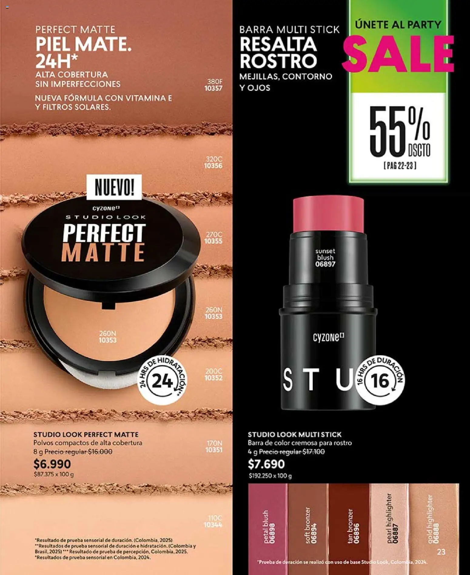 Catálogo CyZone Campaña 11 │ válido desde el 14.06.2026 | Página: 23 | Productos: Contorno, Base