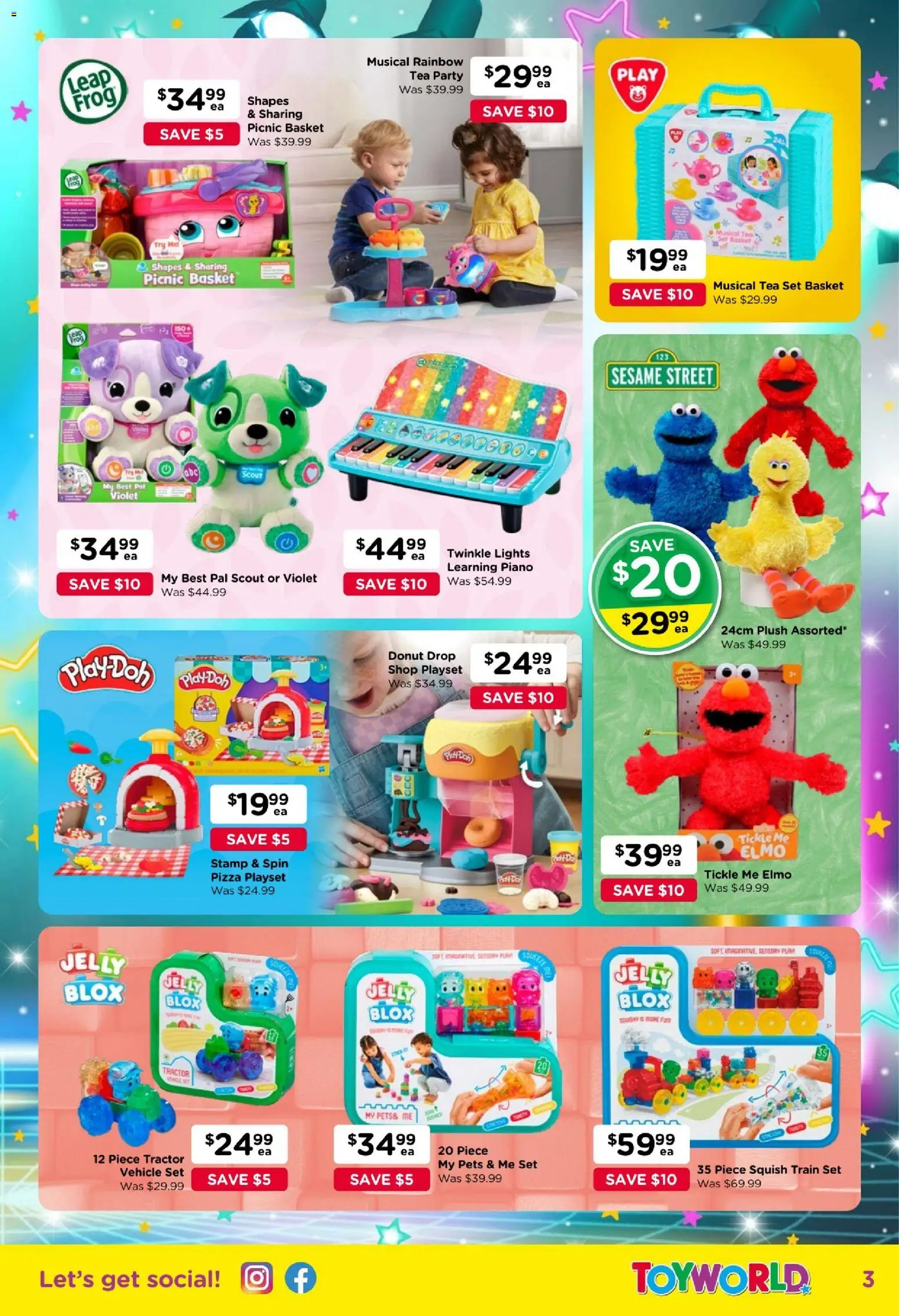 Toyworld catalogue - valid from 23/09/2026 | Page: 3 | Products: Basket, Sesame, Pizza, Tea
