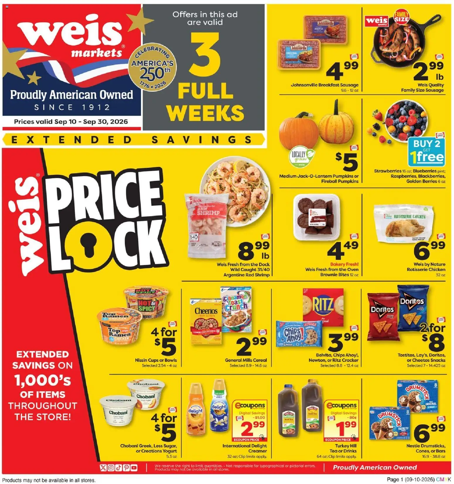 Weis This Week Top Hampers