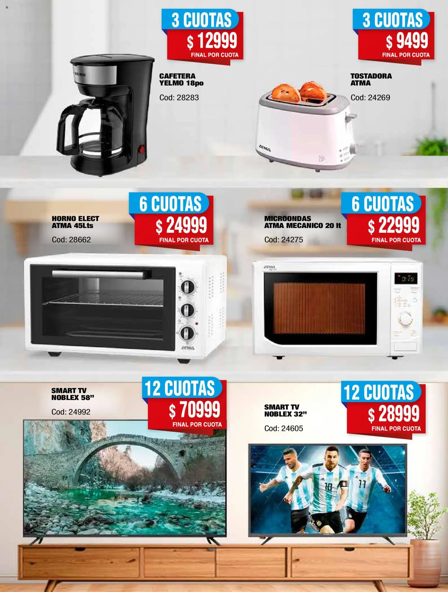 Maxiconsumo ofertas │ válido desde el 11.05.2026 | Página: 34 | Productos: Horno, Cafetera, Tostadora, Microondas
