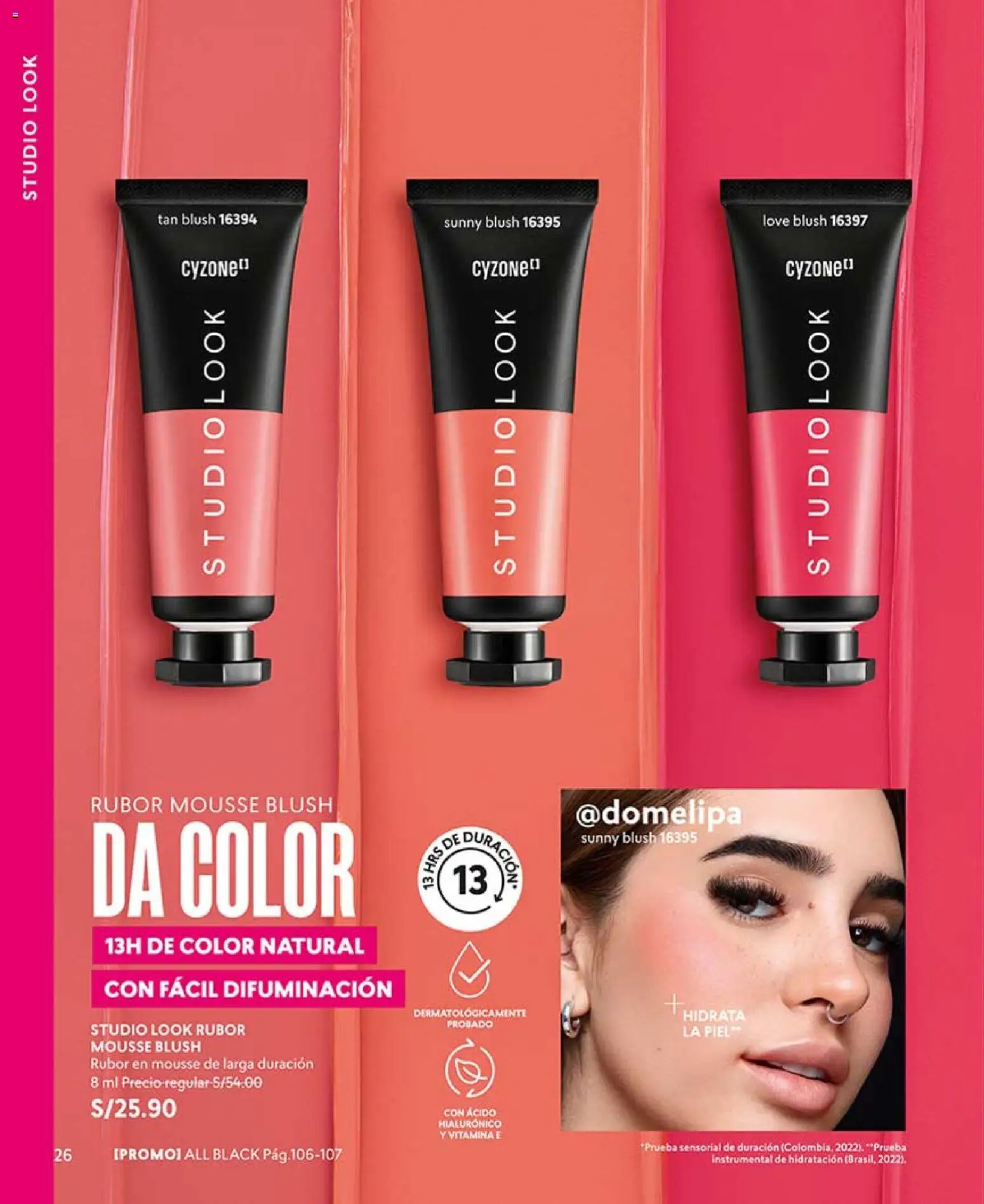 Catálogo CyZone válido desde 14/03/2026 | Página: 26 | Productos: Rubor