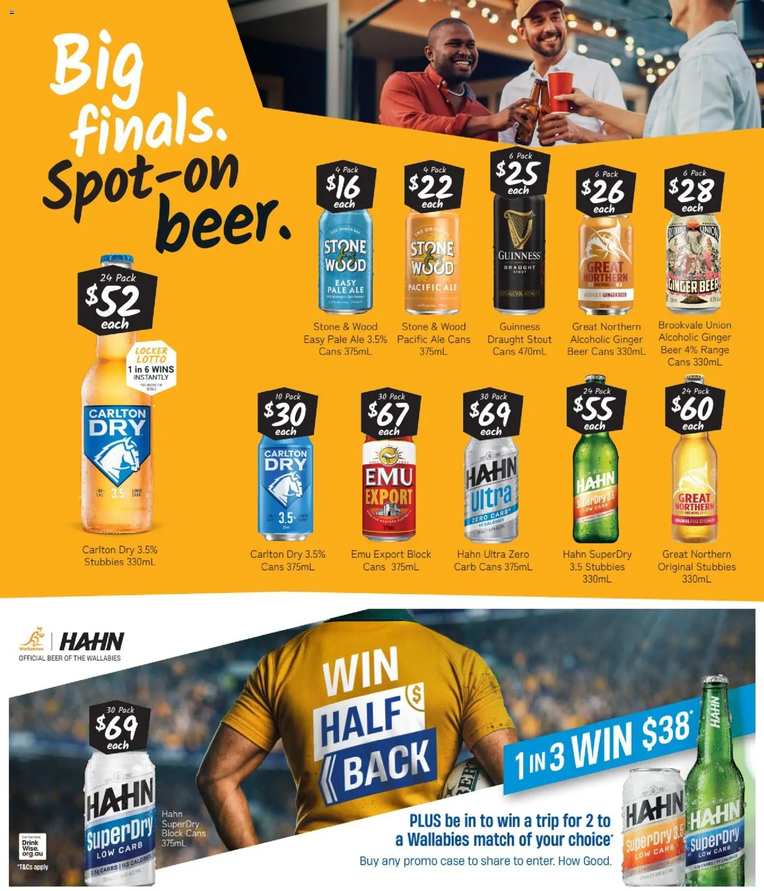 Cellarbrations catalogue - valid from 21/09/2026 | Page: 3 | Products: Ginger, Beer, Wood, Case