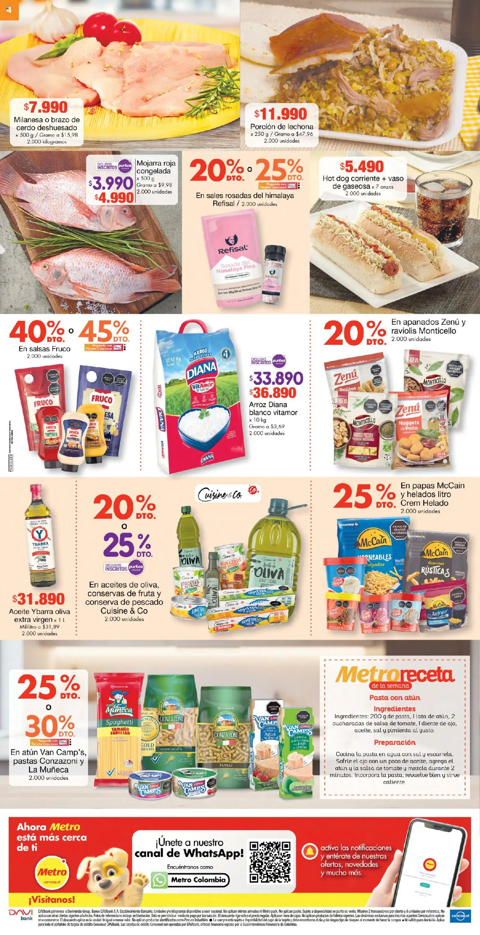 Metro revista - valida desde el 30/10/2026 | Página: 4