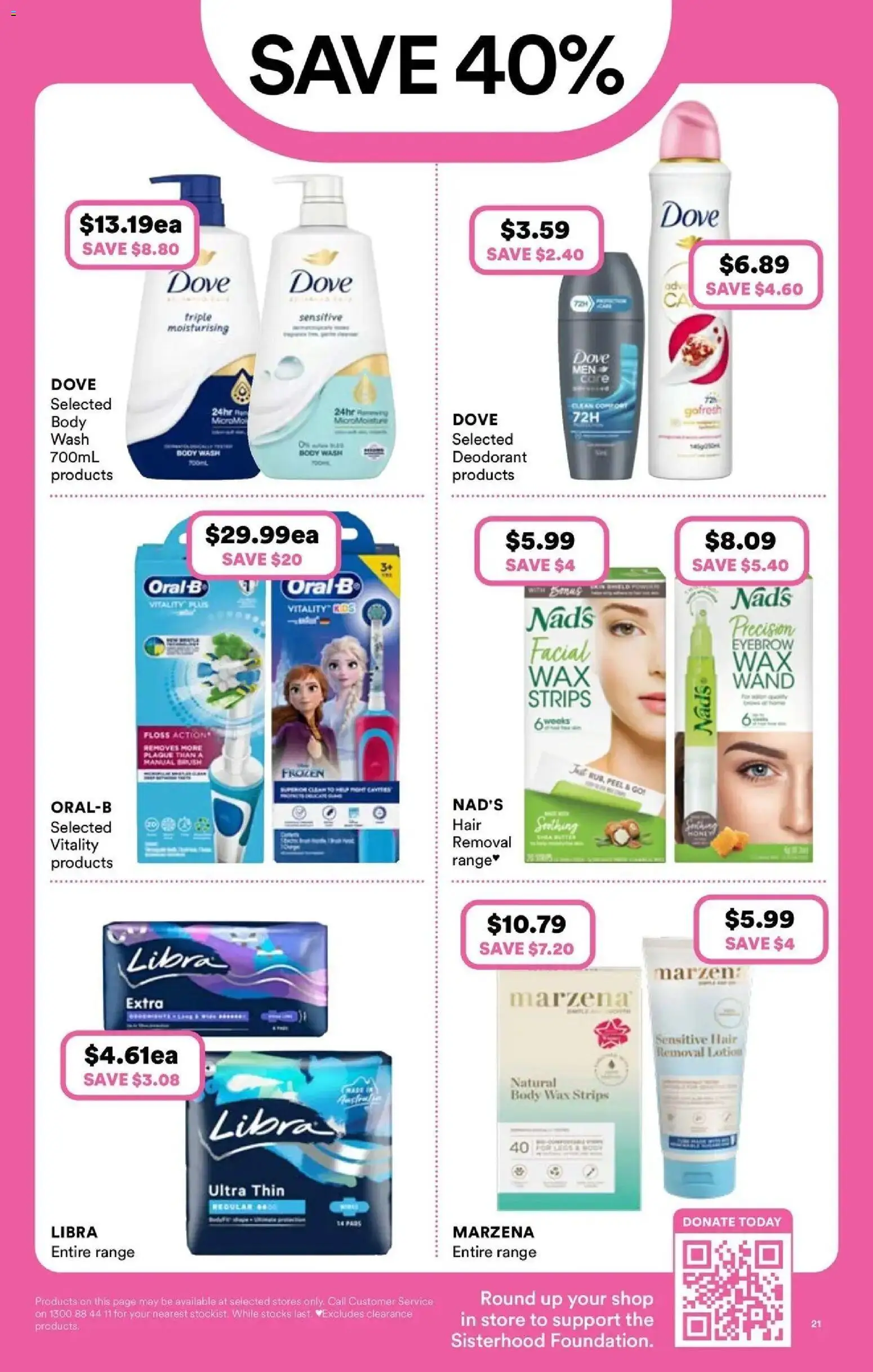 Priceline Pharmacy catalogue - valid from 03.06.2026 | Page: 21 | Products: Peel, Lotion, Deodorant, Eyebrow