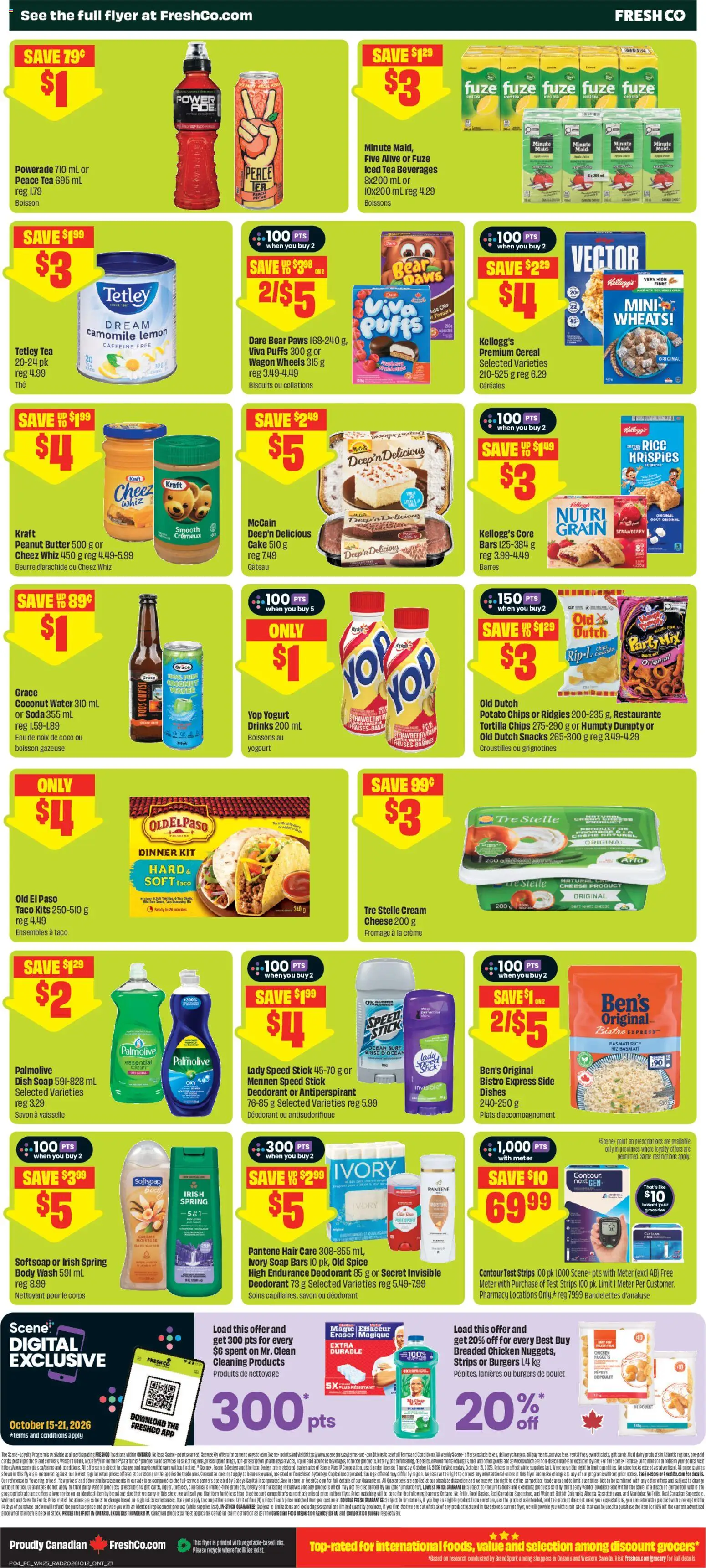 FreshCo flyer valid from Oct 15, 2026 | Page: 2